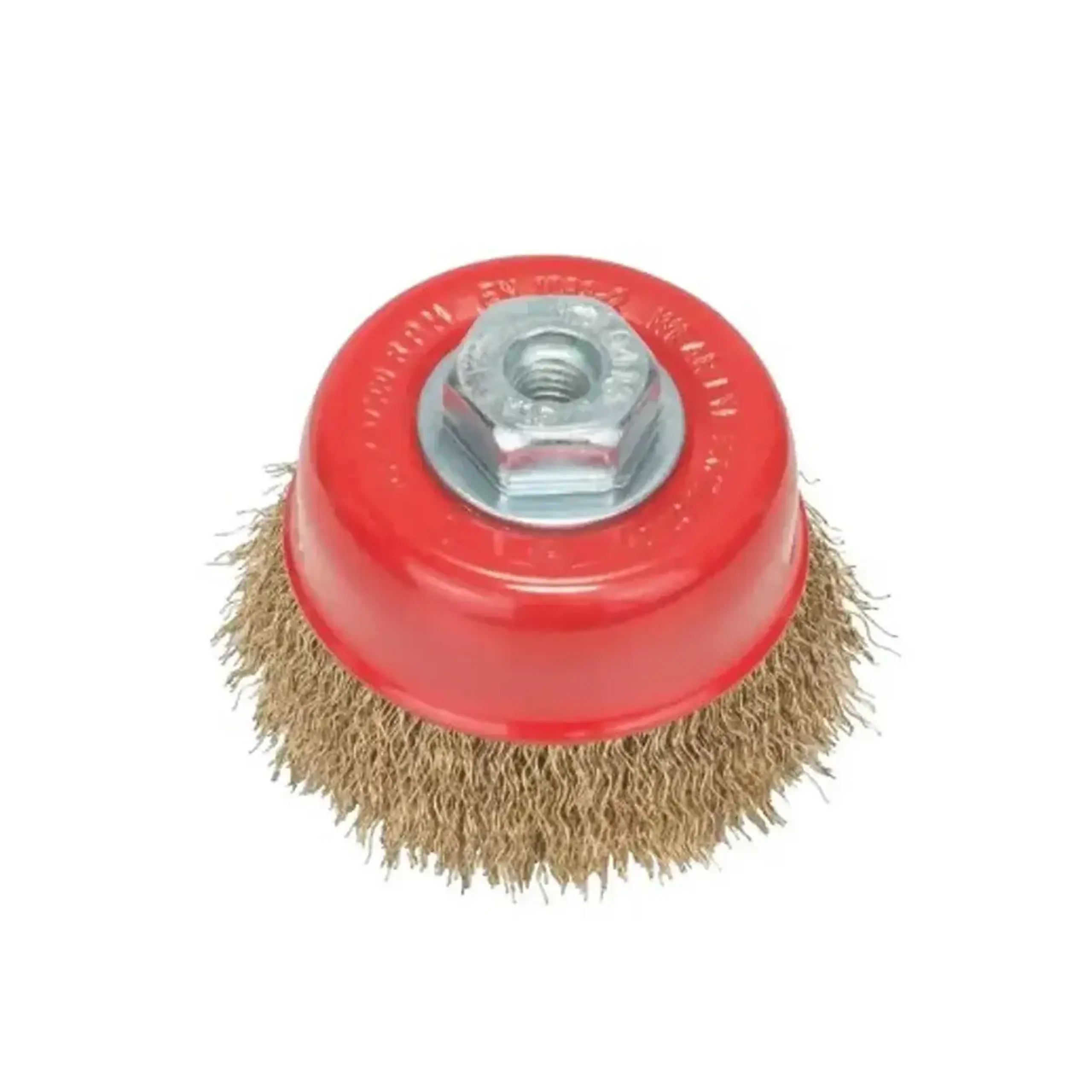 Perie circulară din sârmă 75 mm M14 KONSCOM - 100 mm Oțel/Alamă