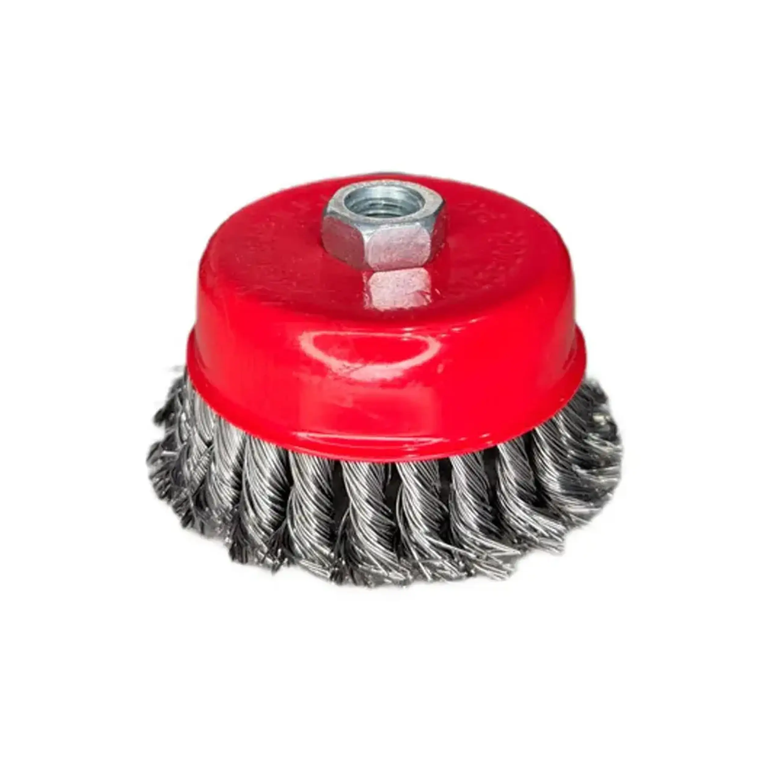 Perie circulară din sârmă 75 mm M14 KONSCOM - 100 mm Oțel