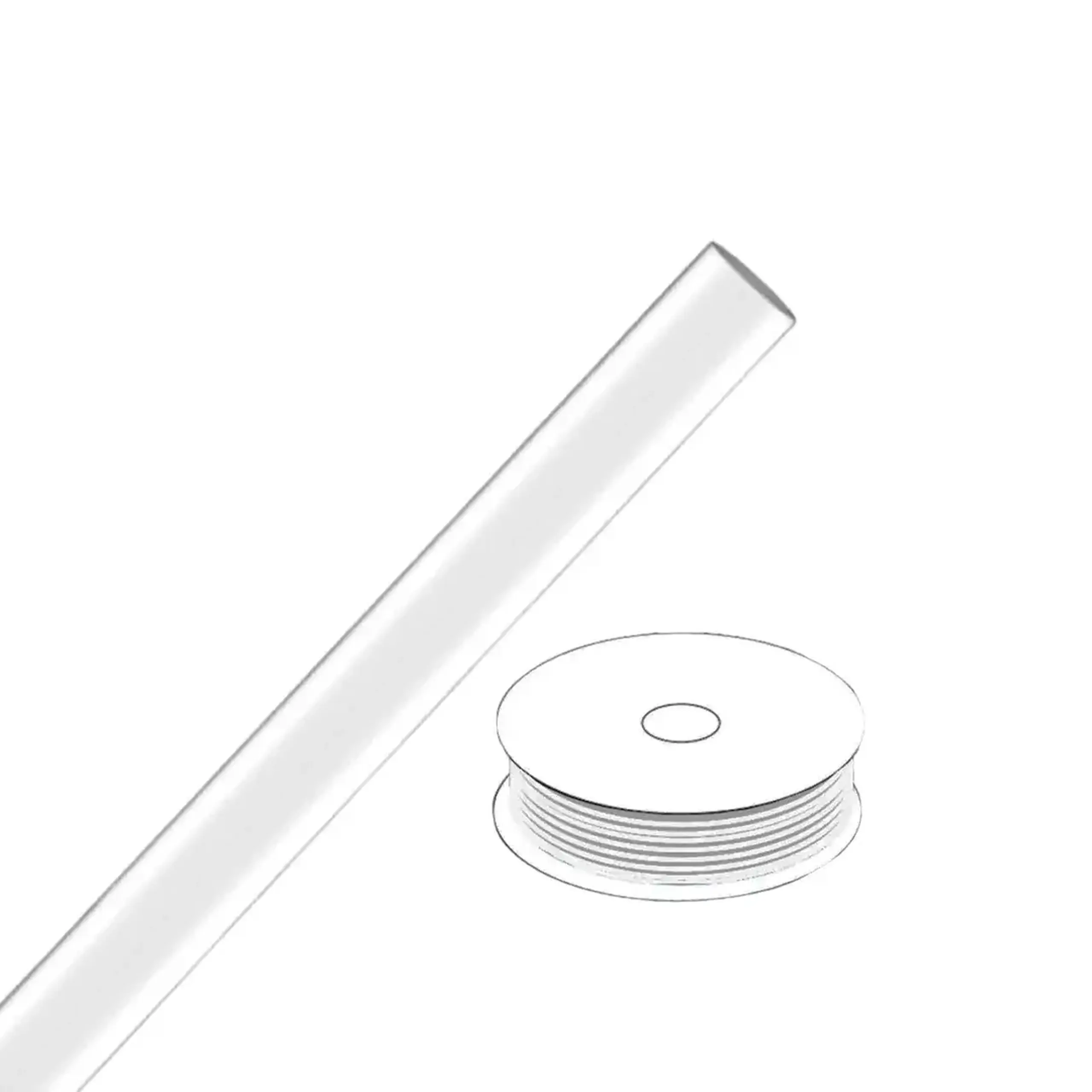 Tub termoretractabil CGP-TEC 1.6/0.8 mm x 300 m Transparent Raytech