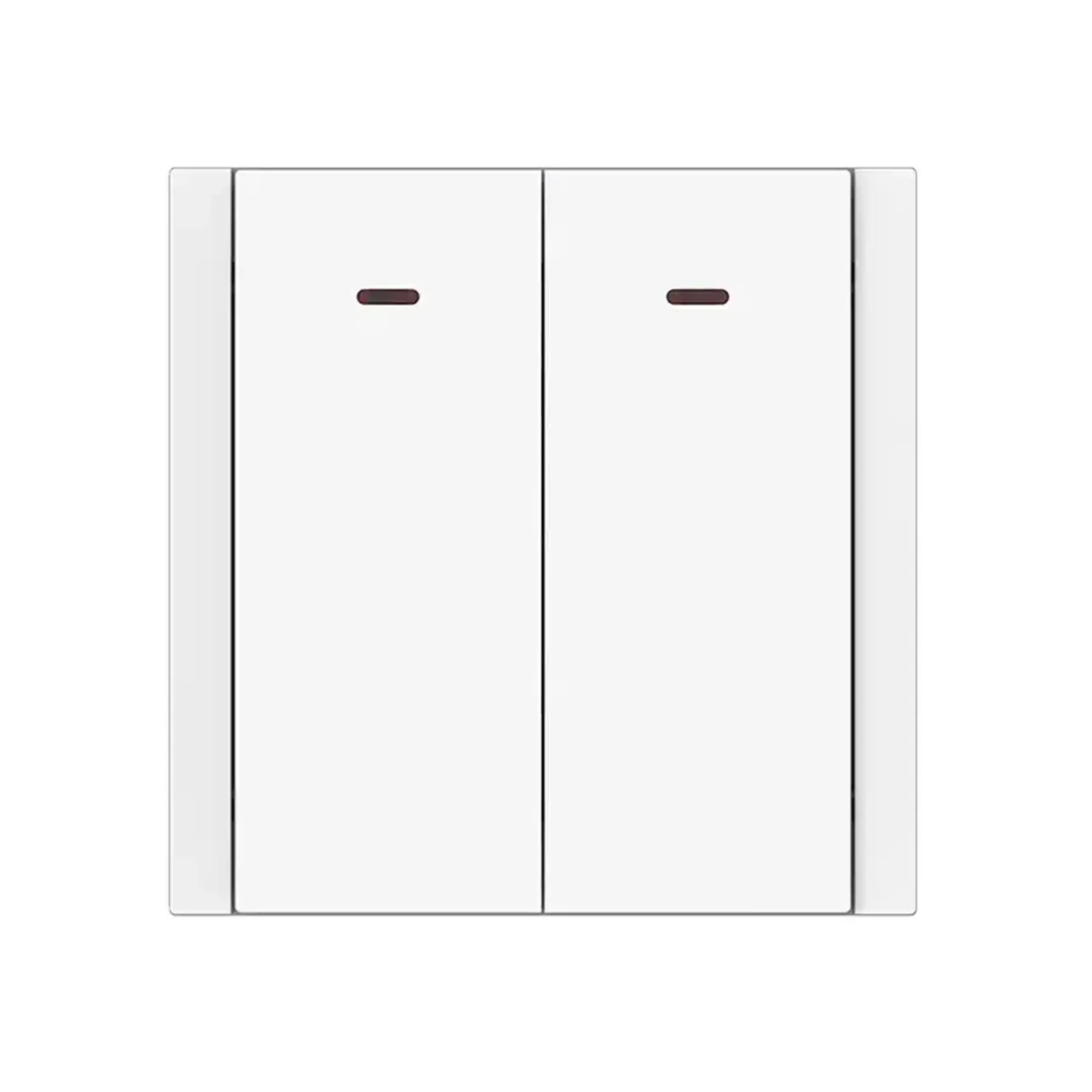 Întrerupător dublu cu indicator REMI 10 A 220 - 240 V Alb Elmos - Culoare Alb