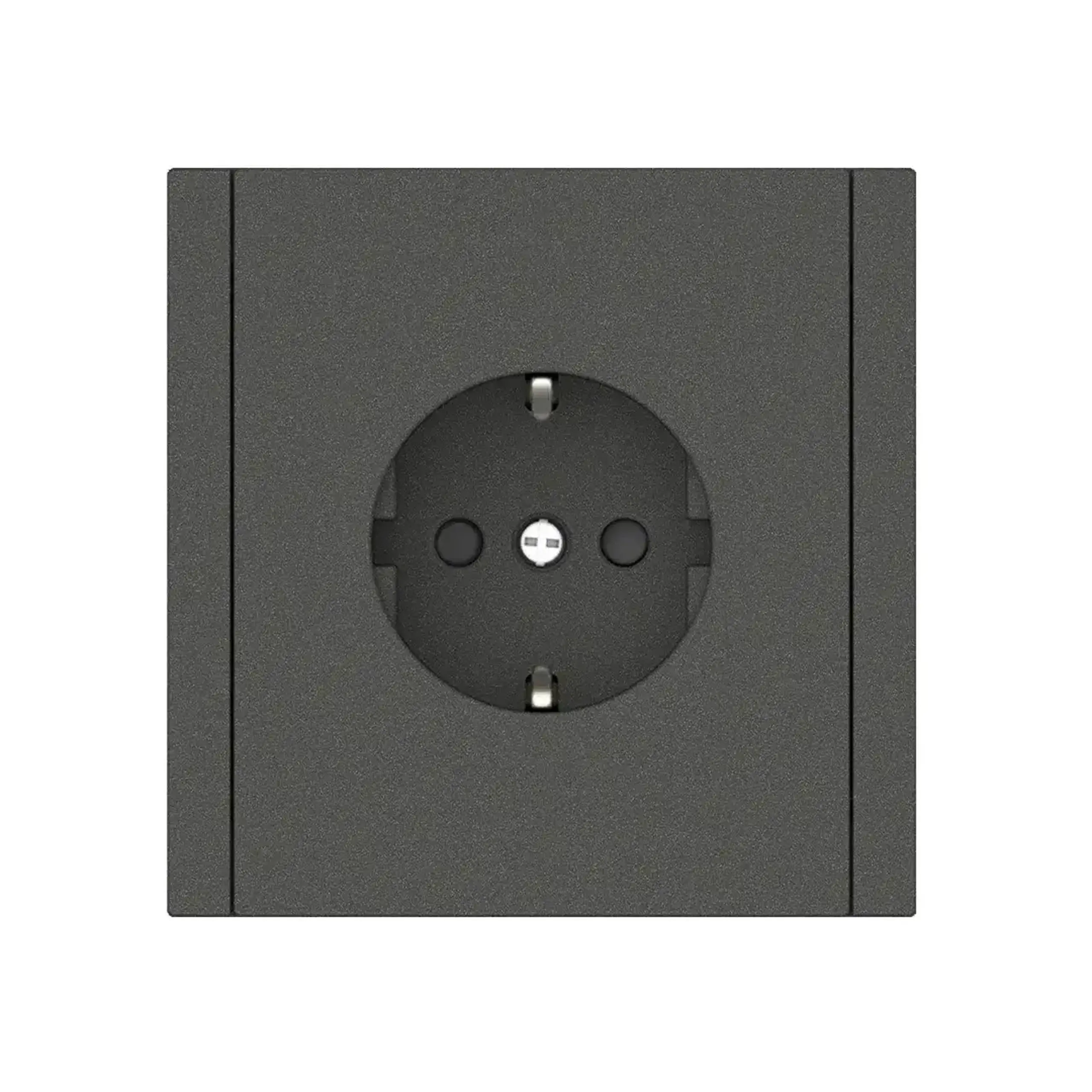 Priză unitară euro REMI 16 A 220 - 240 V alb Elmos - Culoare Antracit