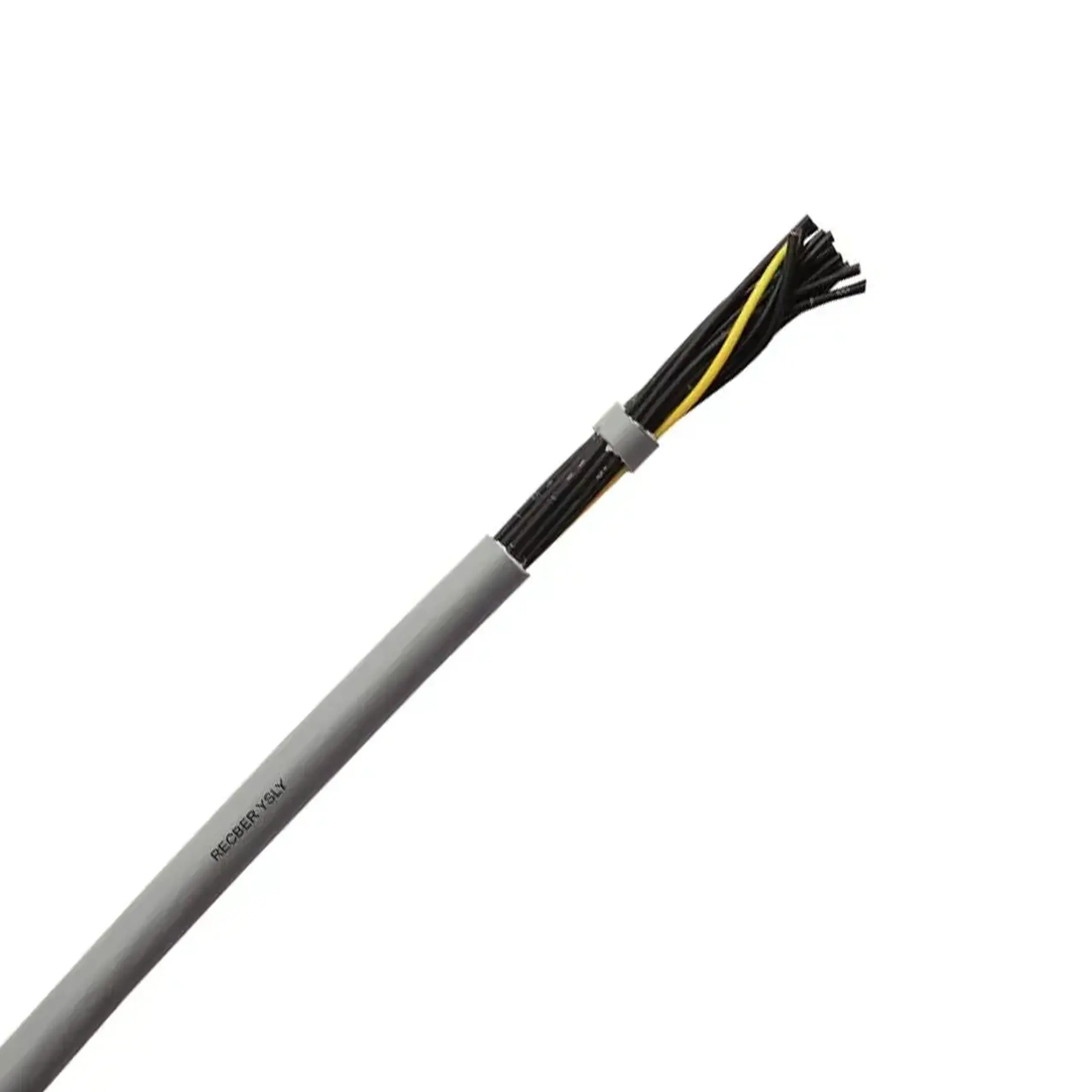 Fir electric YSLY-JZ 12 * 0.5 mm² gri cupru