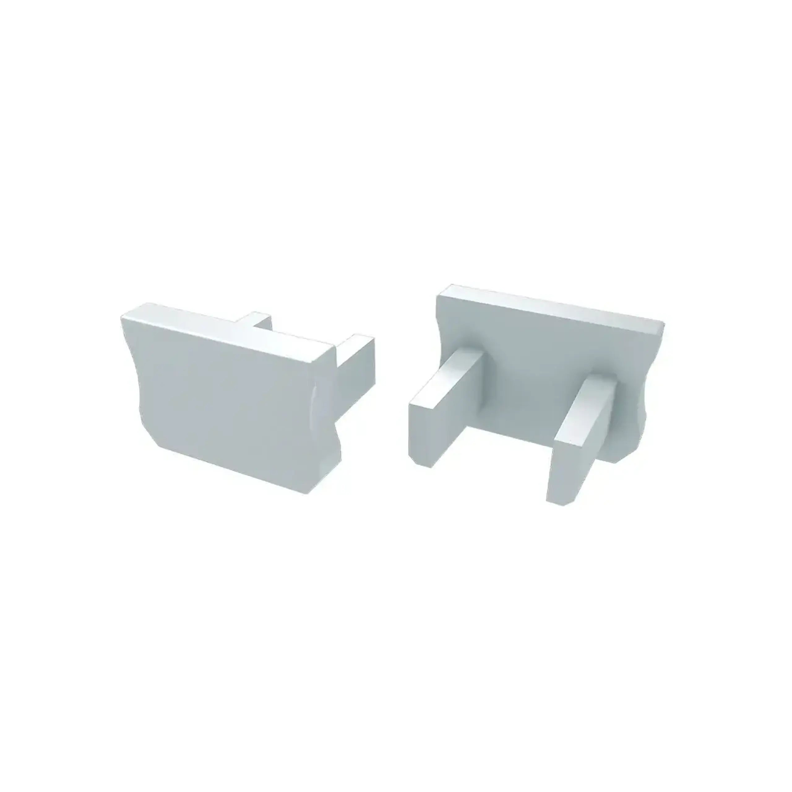 Capac pentru profil LED Tip X 10 buc. Lumines - Culoare Alb