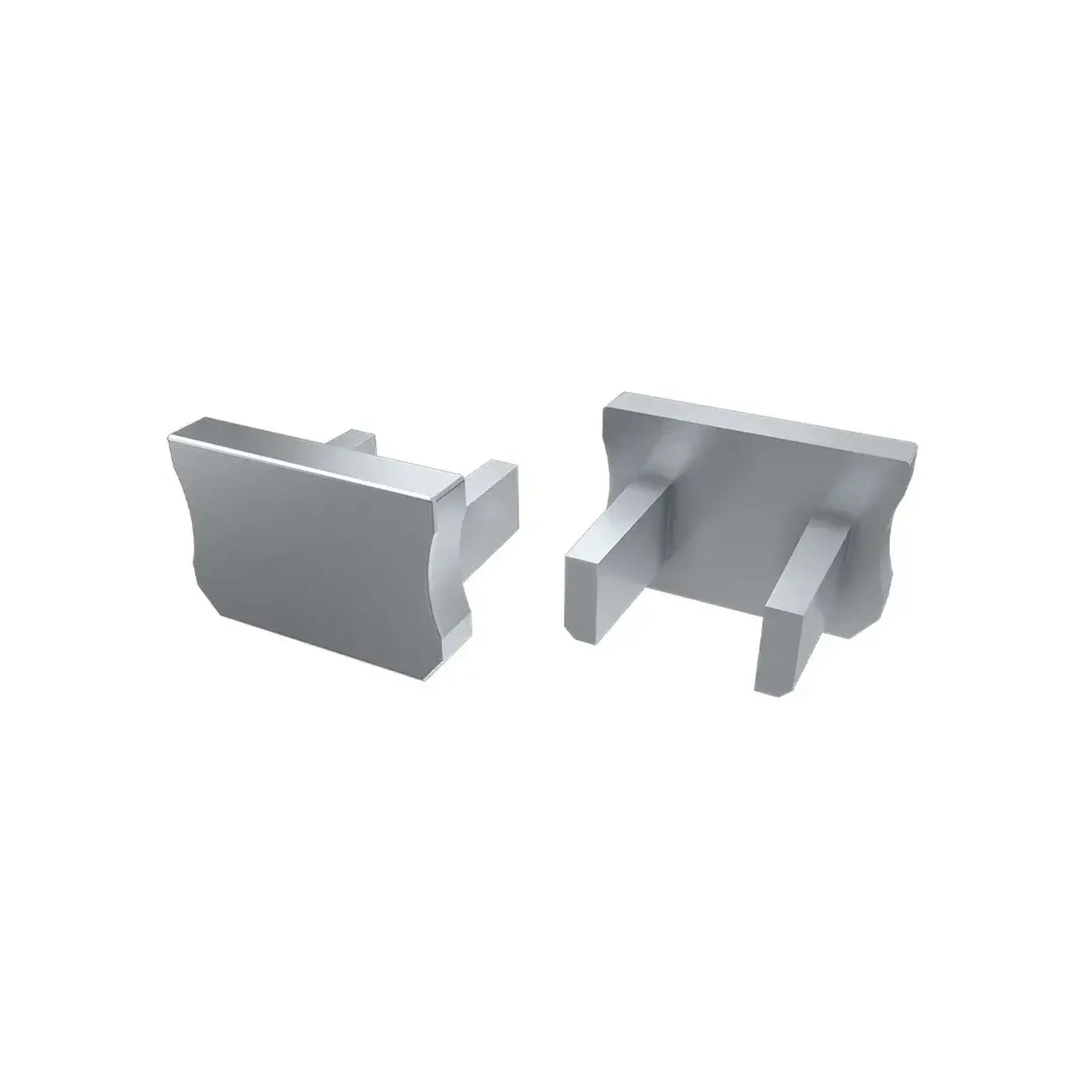 Capac pentru profil LED Tip X 10 buc. Lumines - Culoare Gri