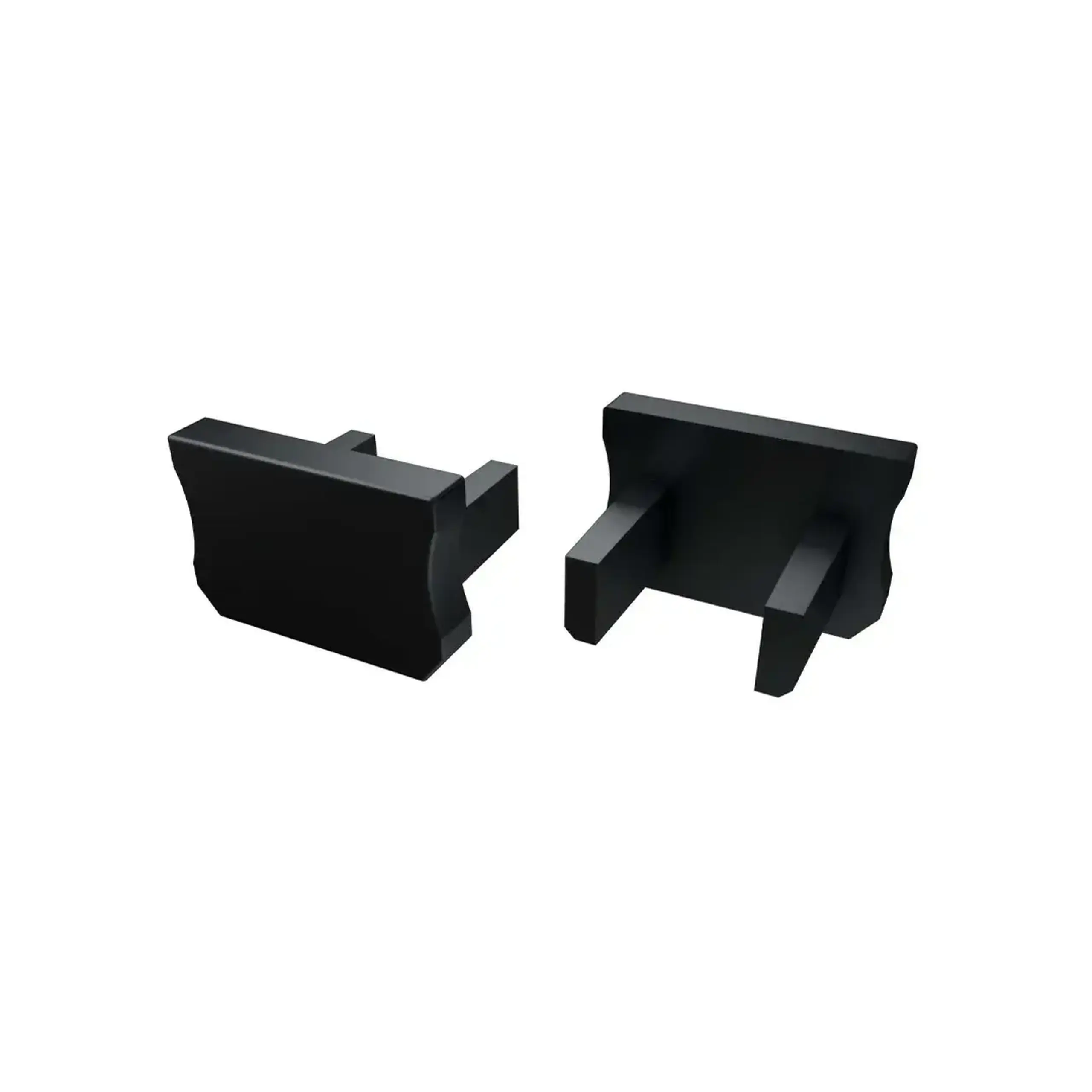 Capac pentru profil LED Tip X 10 buc. Lumines - Culoare Negru