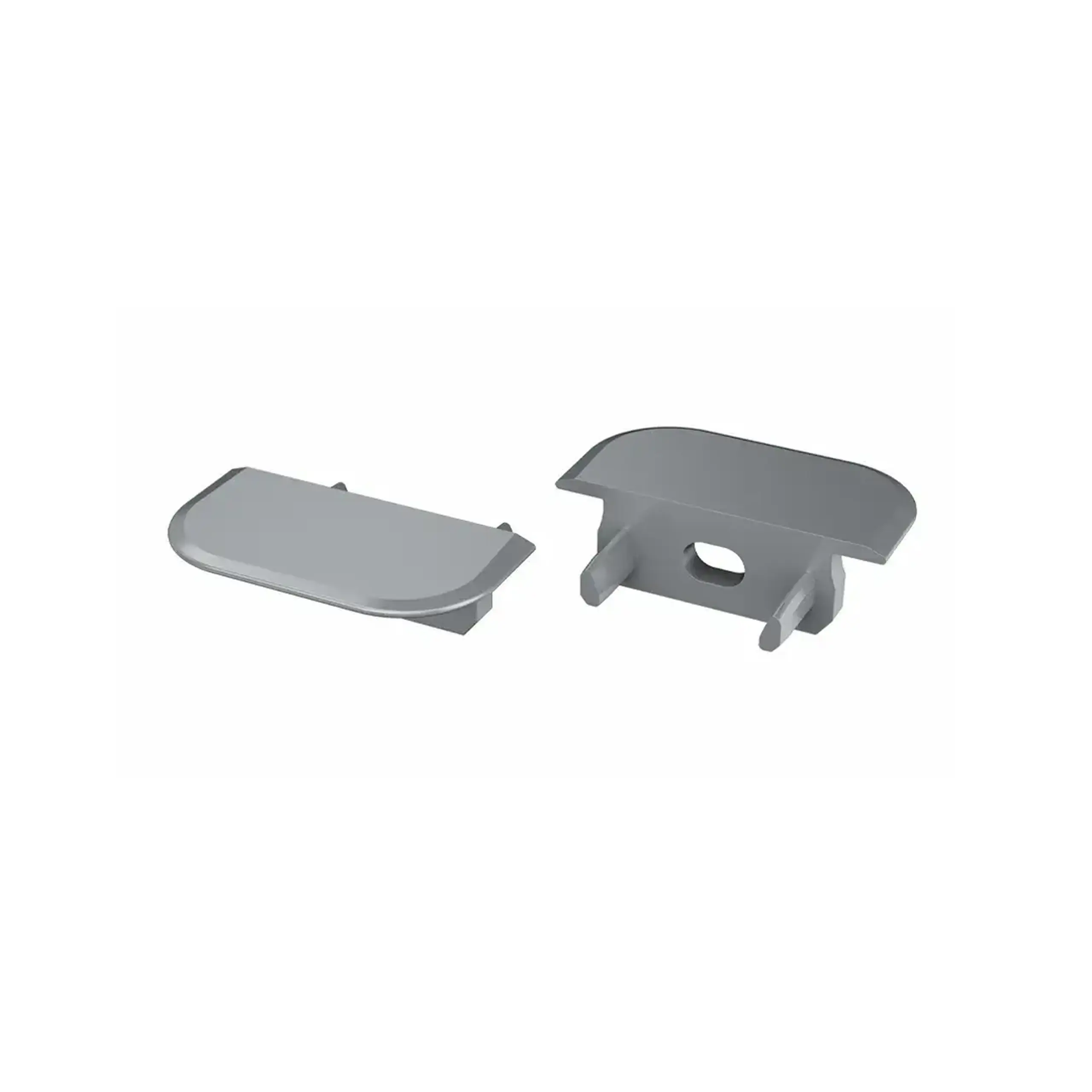 Capac pentru profil LED Tip Z 10 buc. Lumines - Culoare Gri