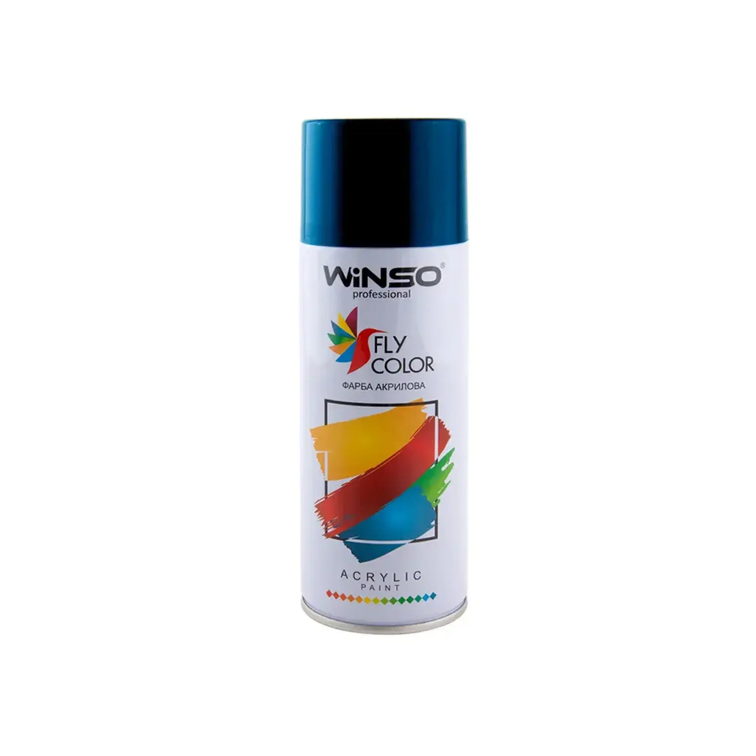 Vopsea spray acrilică Fly Color Albastru închis 450 ml WINSO