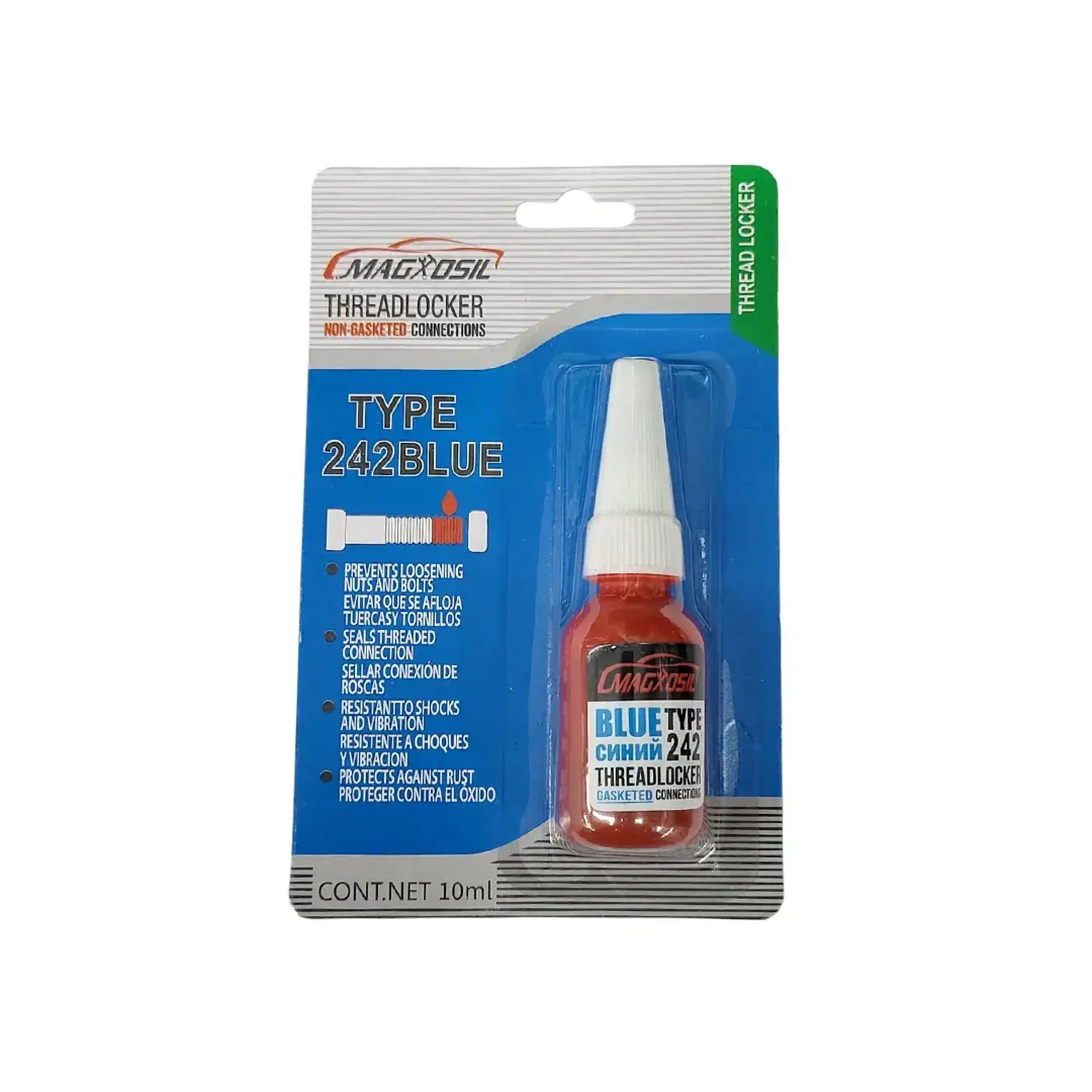Ermetic pentru filete 10 ml Albastru