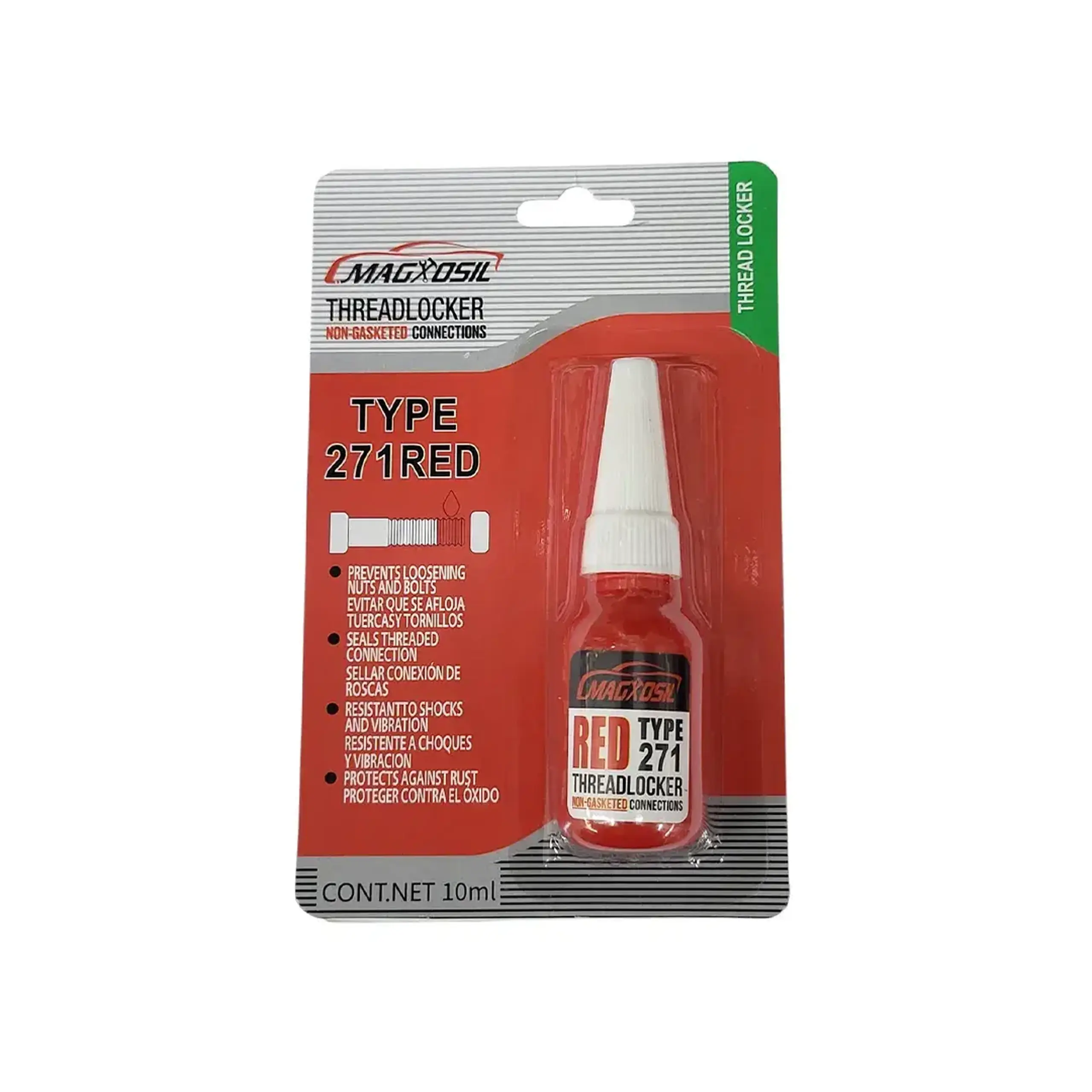 Ermetic pentru filete 10 ml Roșu