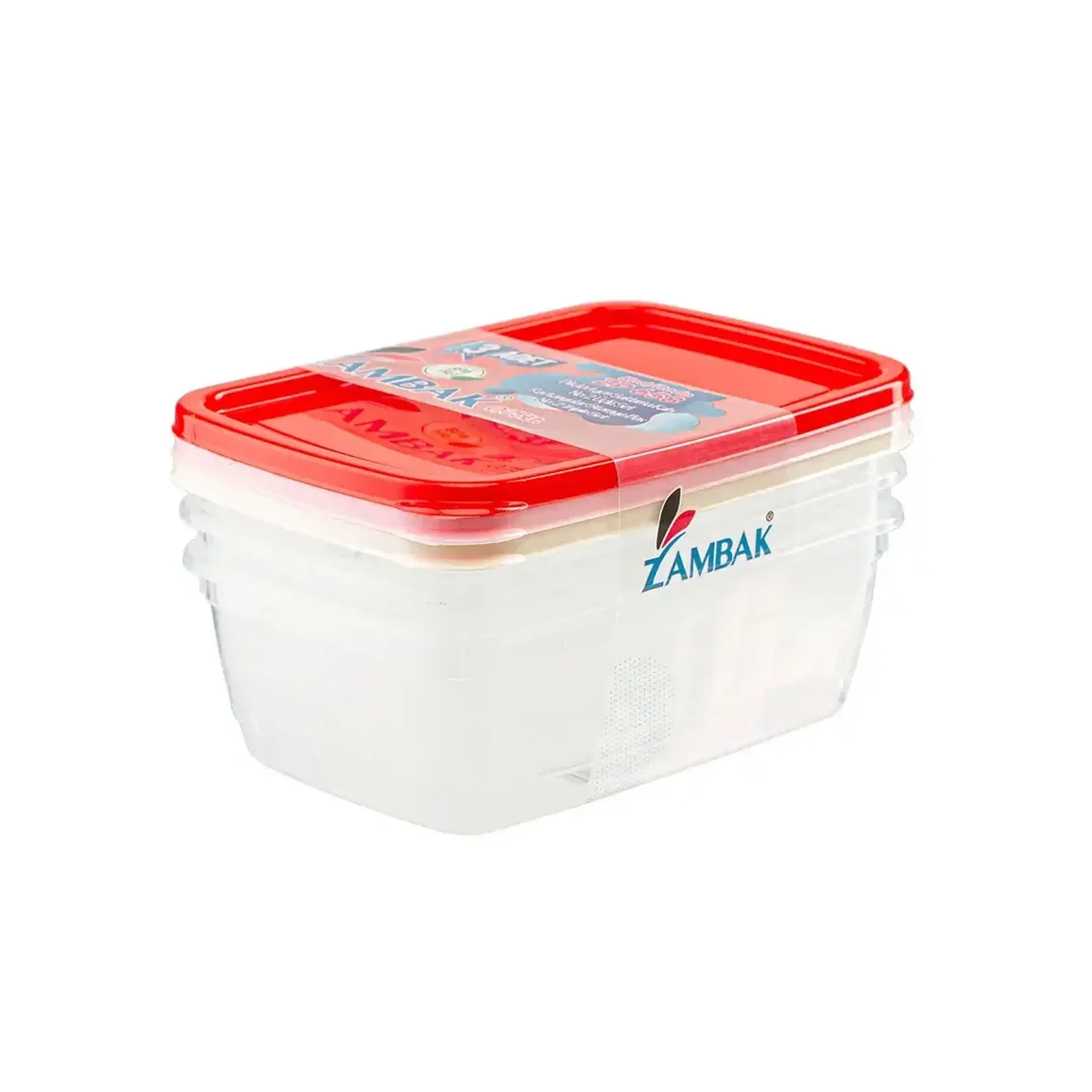 Set containere 0.75 l Zambak