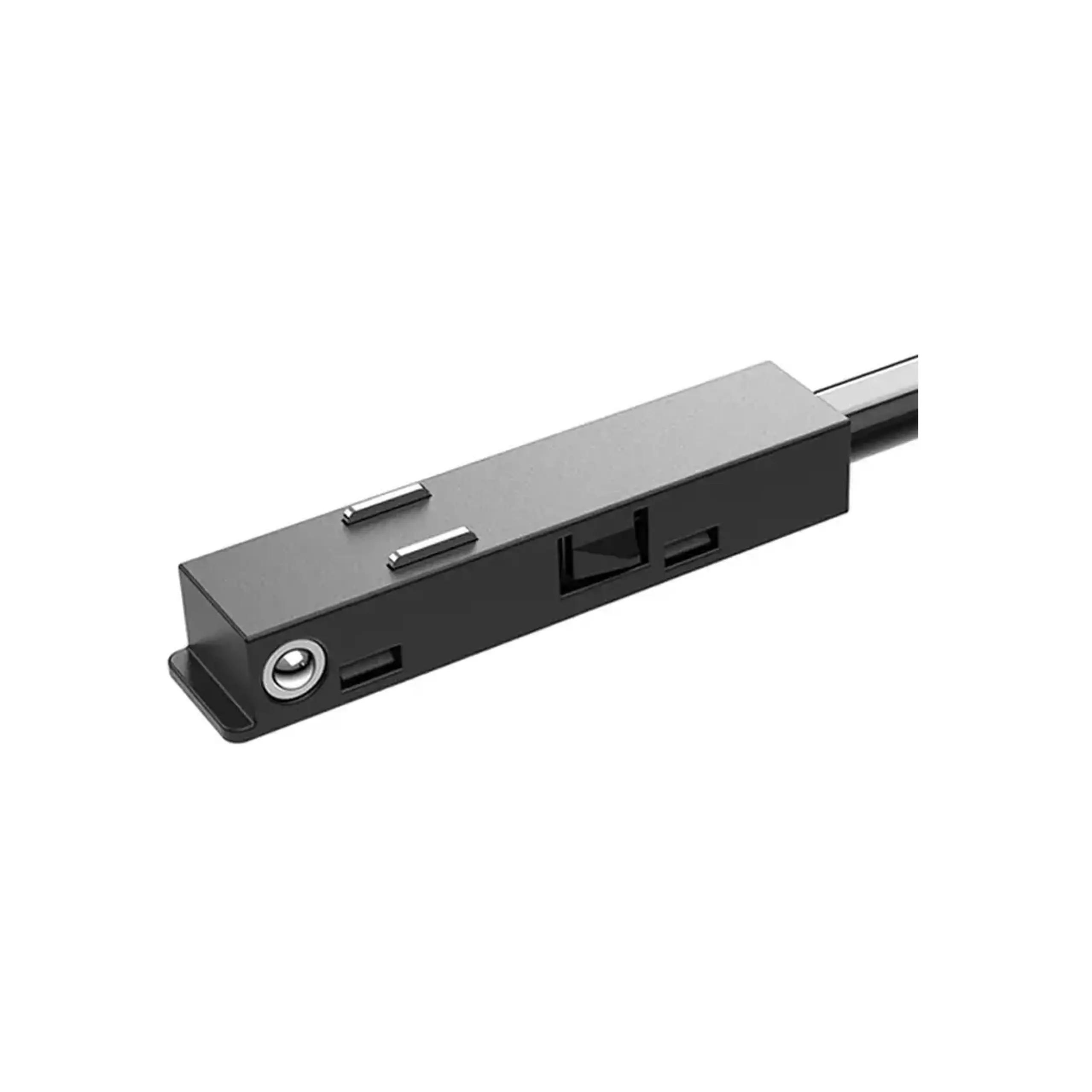 Conector de alimentare șină magnetică 24 V DC Negru Elmos