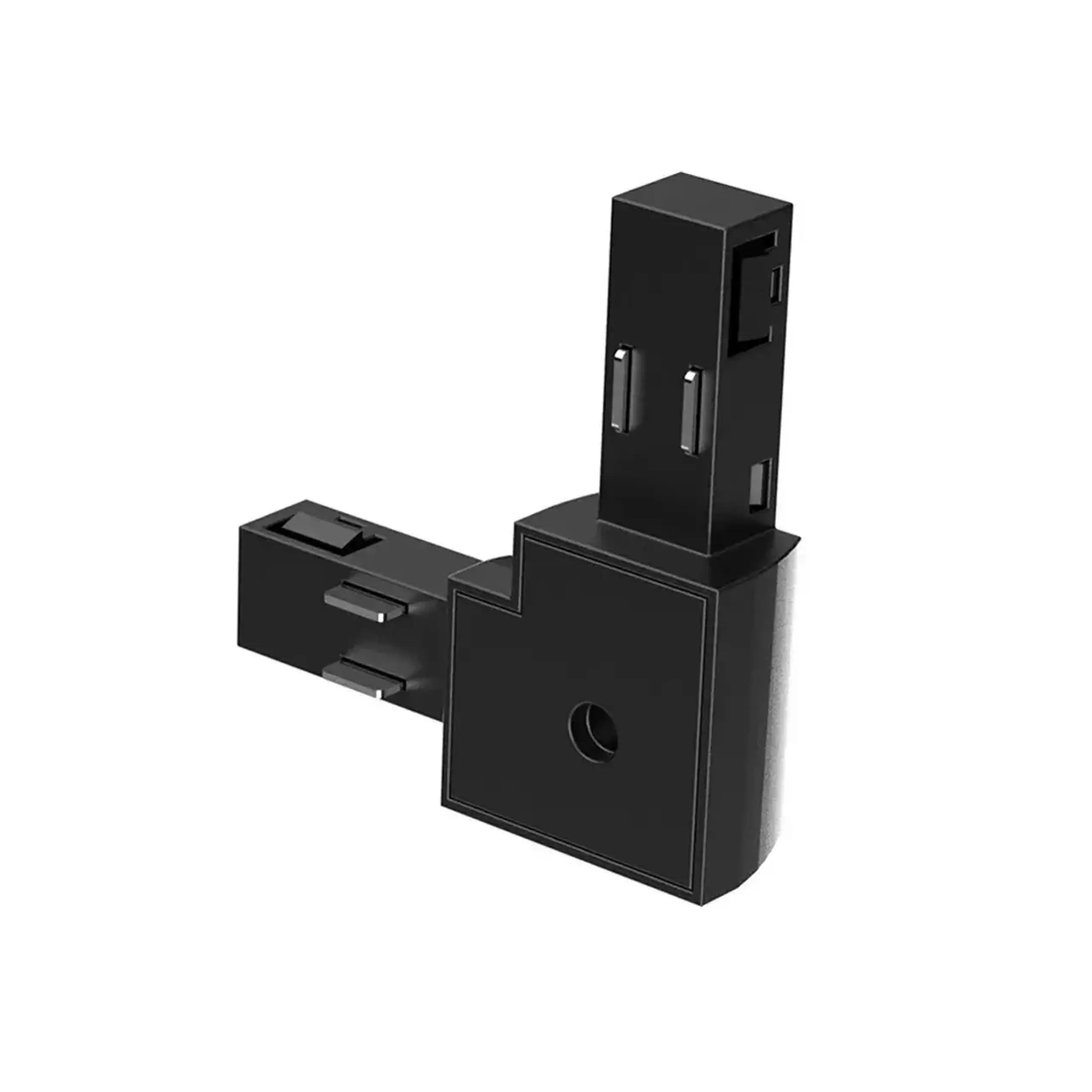 Conector șină magnetică 24 V DC Negru Elmos