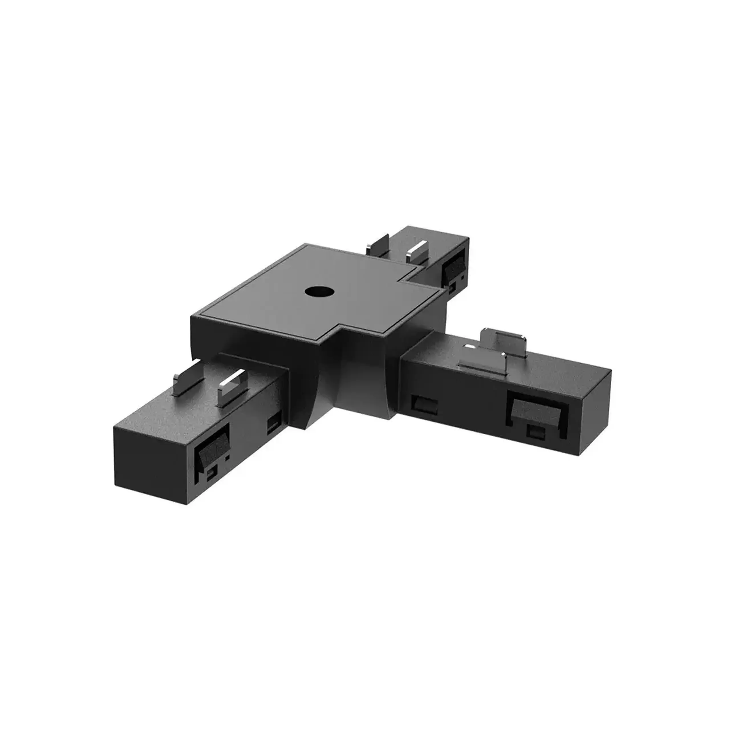 Conector șină magnetică 24 V DC Negru Elmos