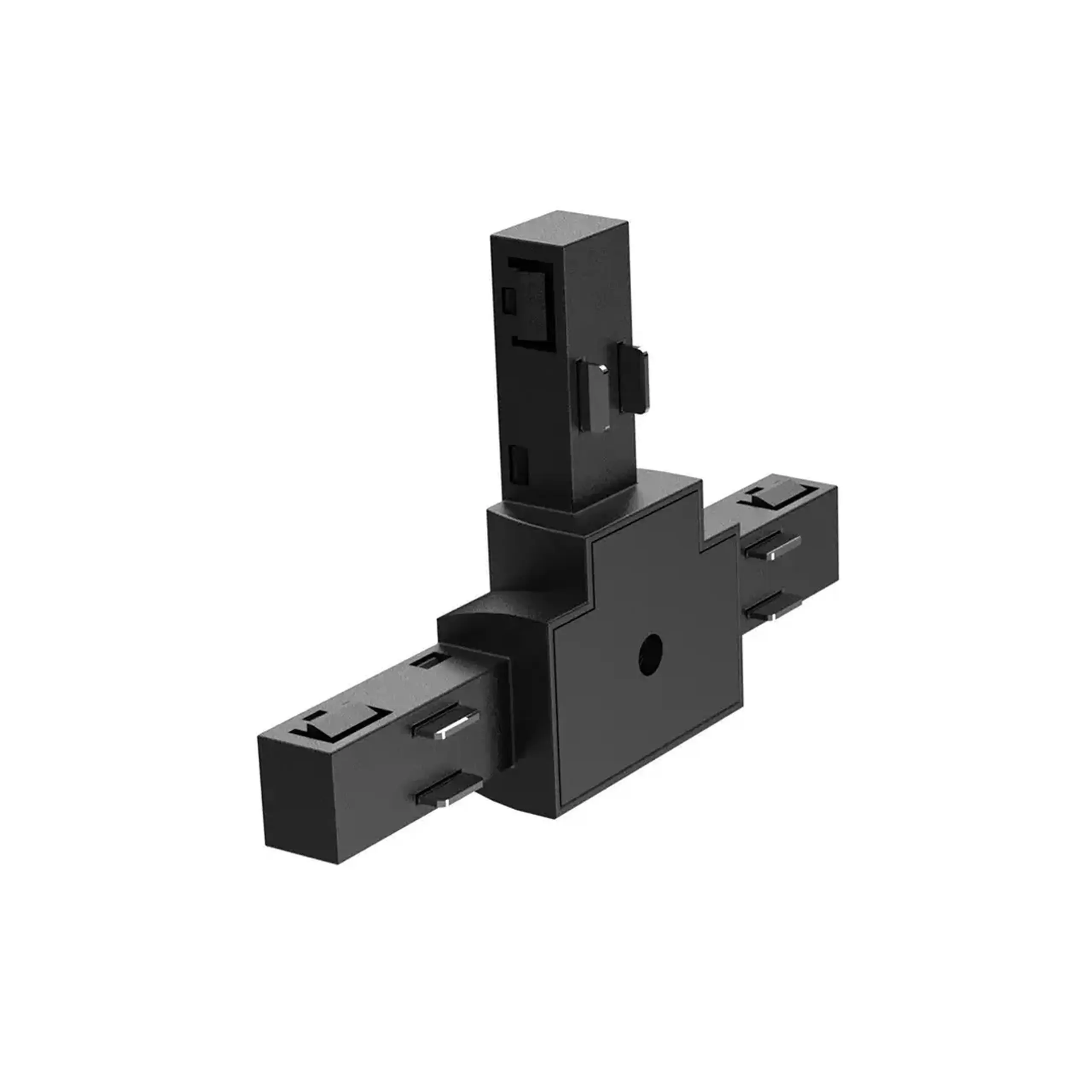 Conector șină magnetică 24 V DC Negru Elmos