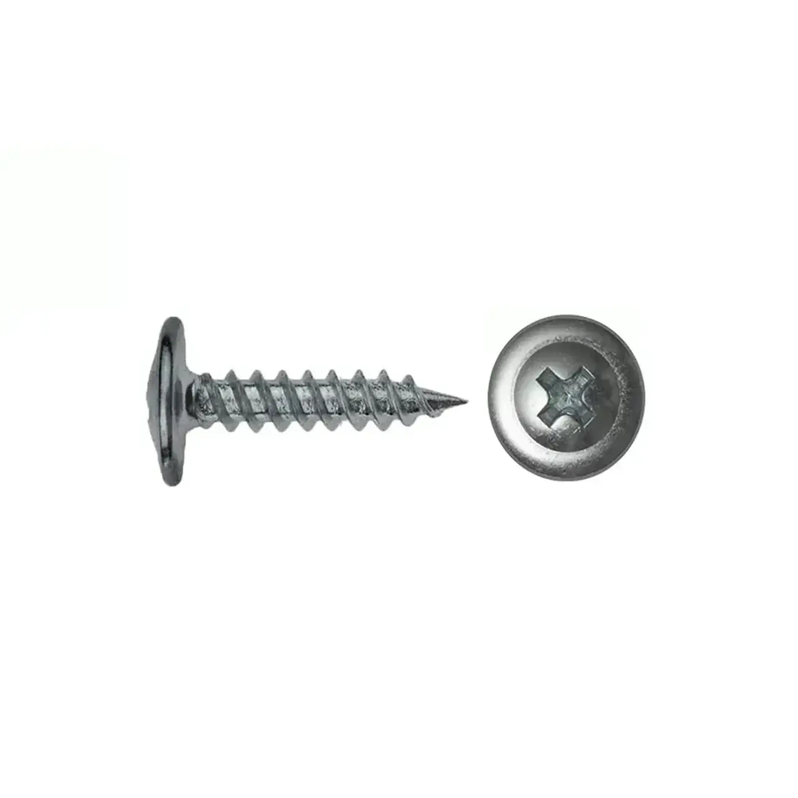 Șurub autofiletant cu cap plat-șaibă 4.2 * 41 mm 20 buc. Crisor - 40 buc. 19 mm