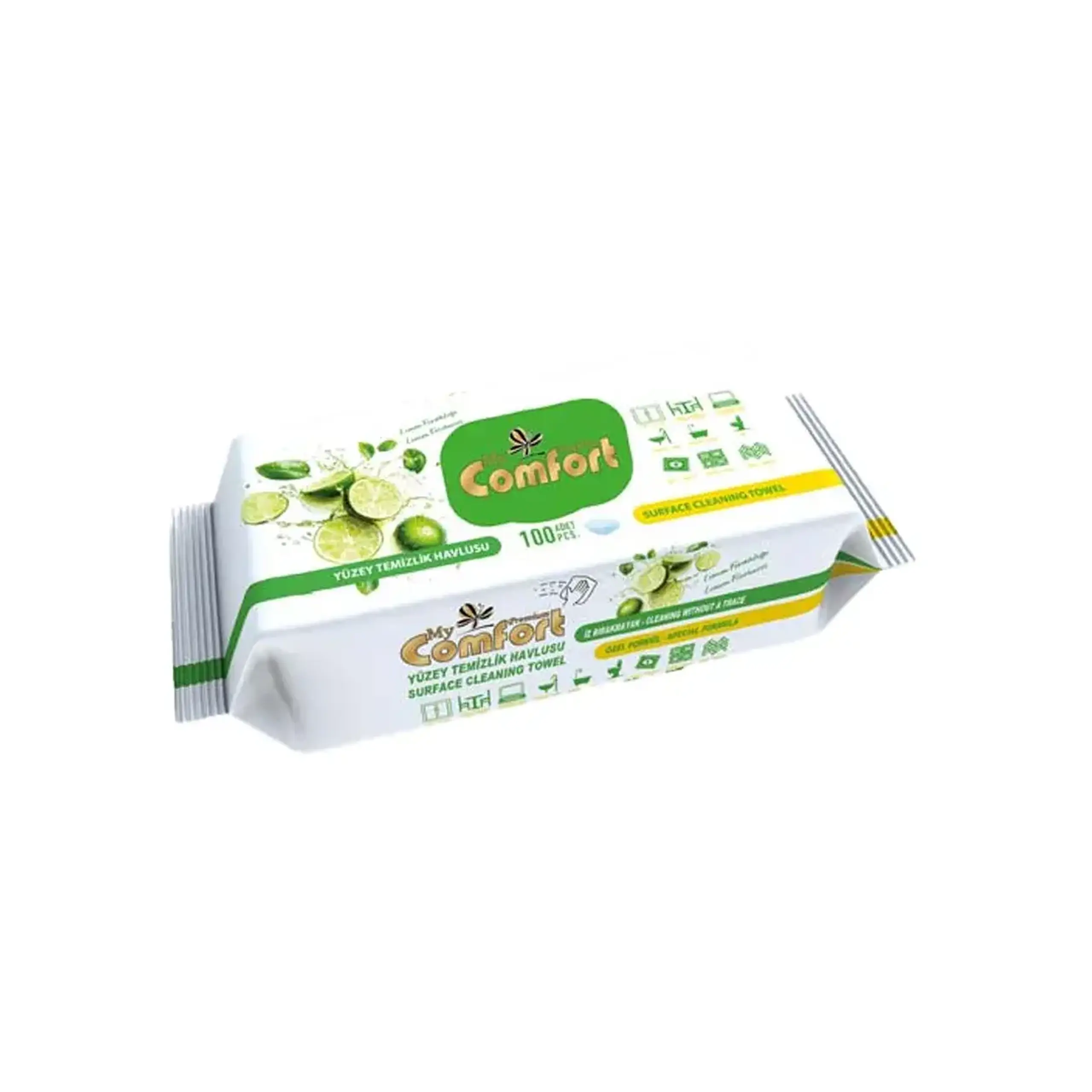 Șervețele umede LEMON & LIME 100 buc. My Comfort