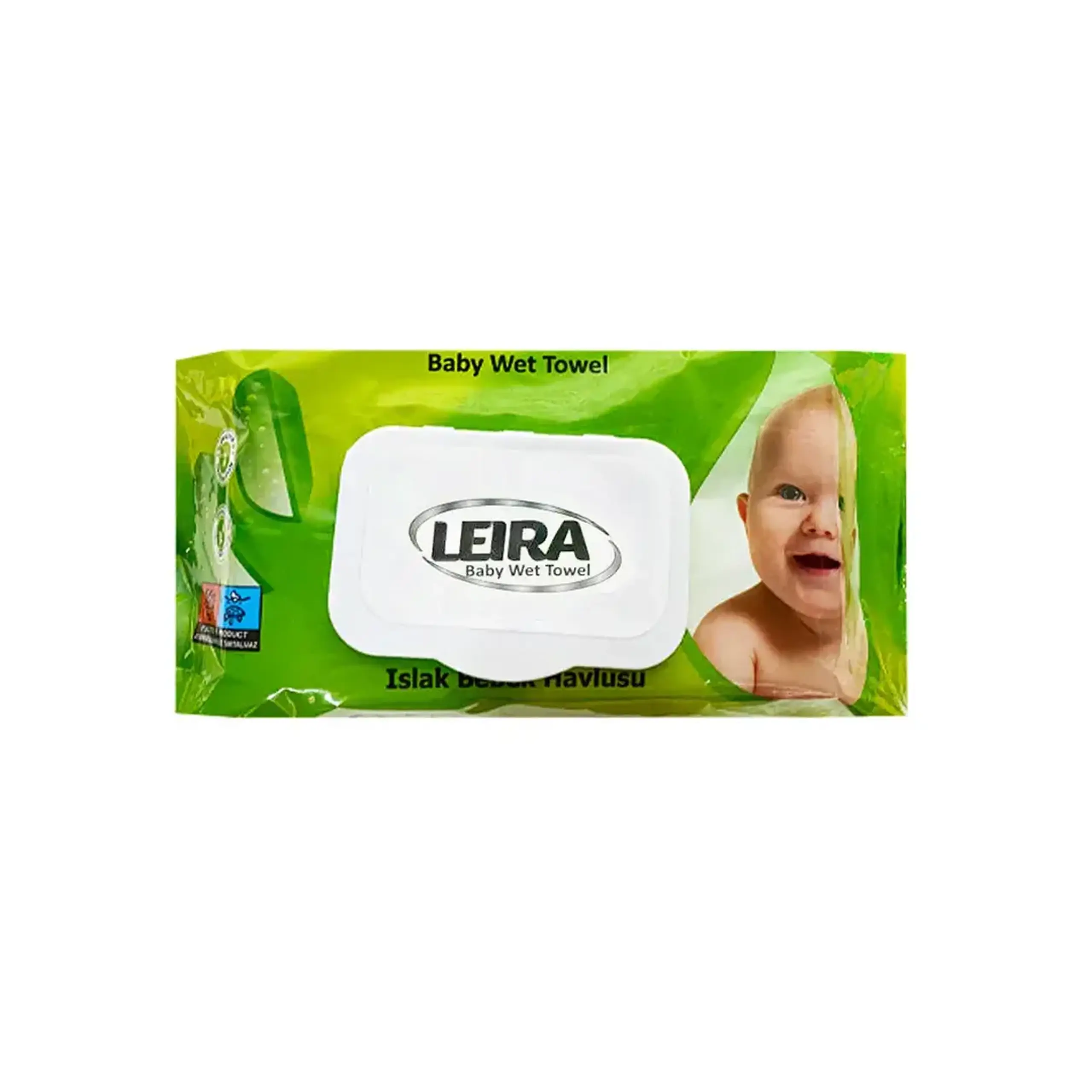 Șervețele umede Aloe Vera 120 buc. Leira Baby
