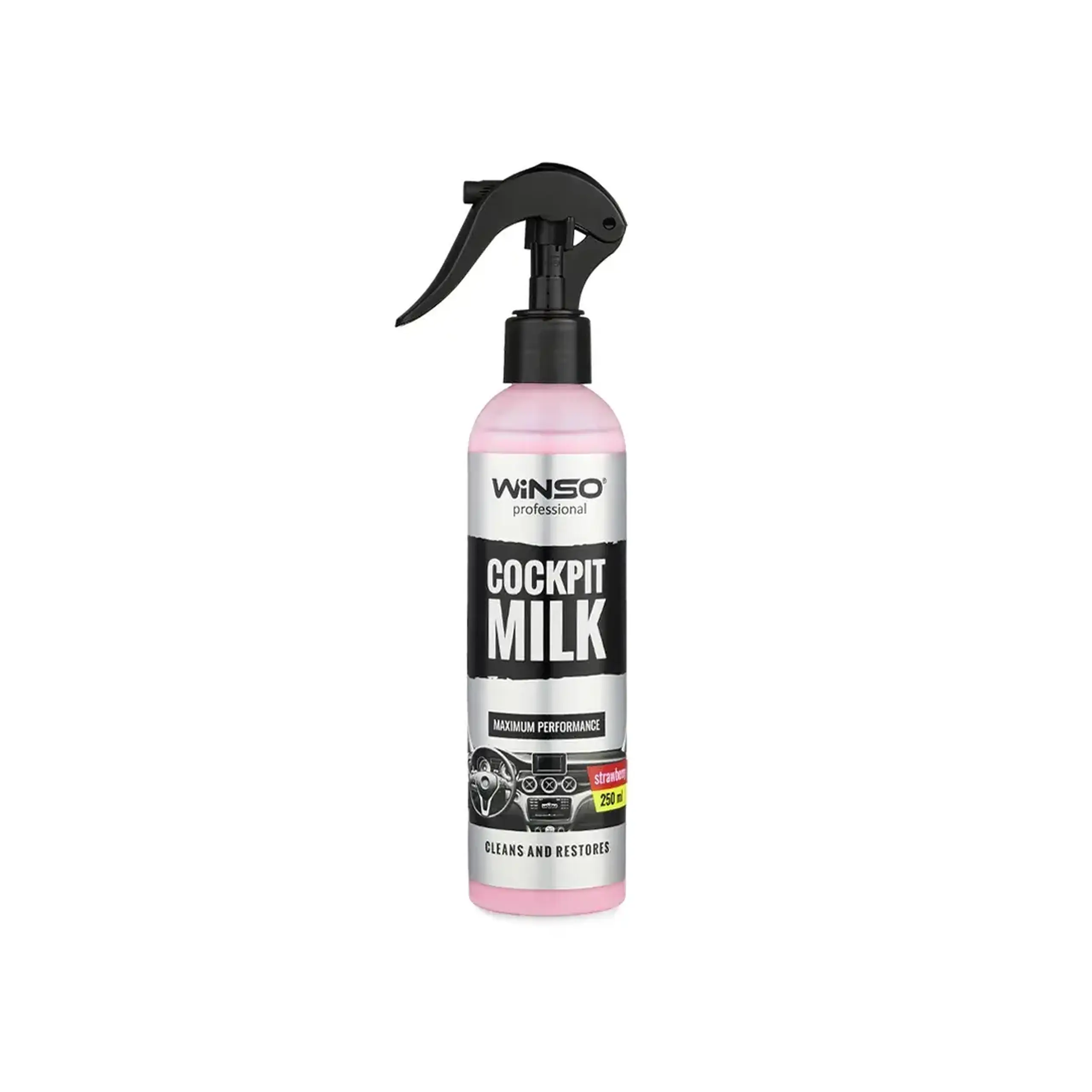 Soluție pentru lustruire plastic Strawberry 250 ml WINSO