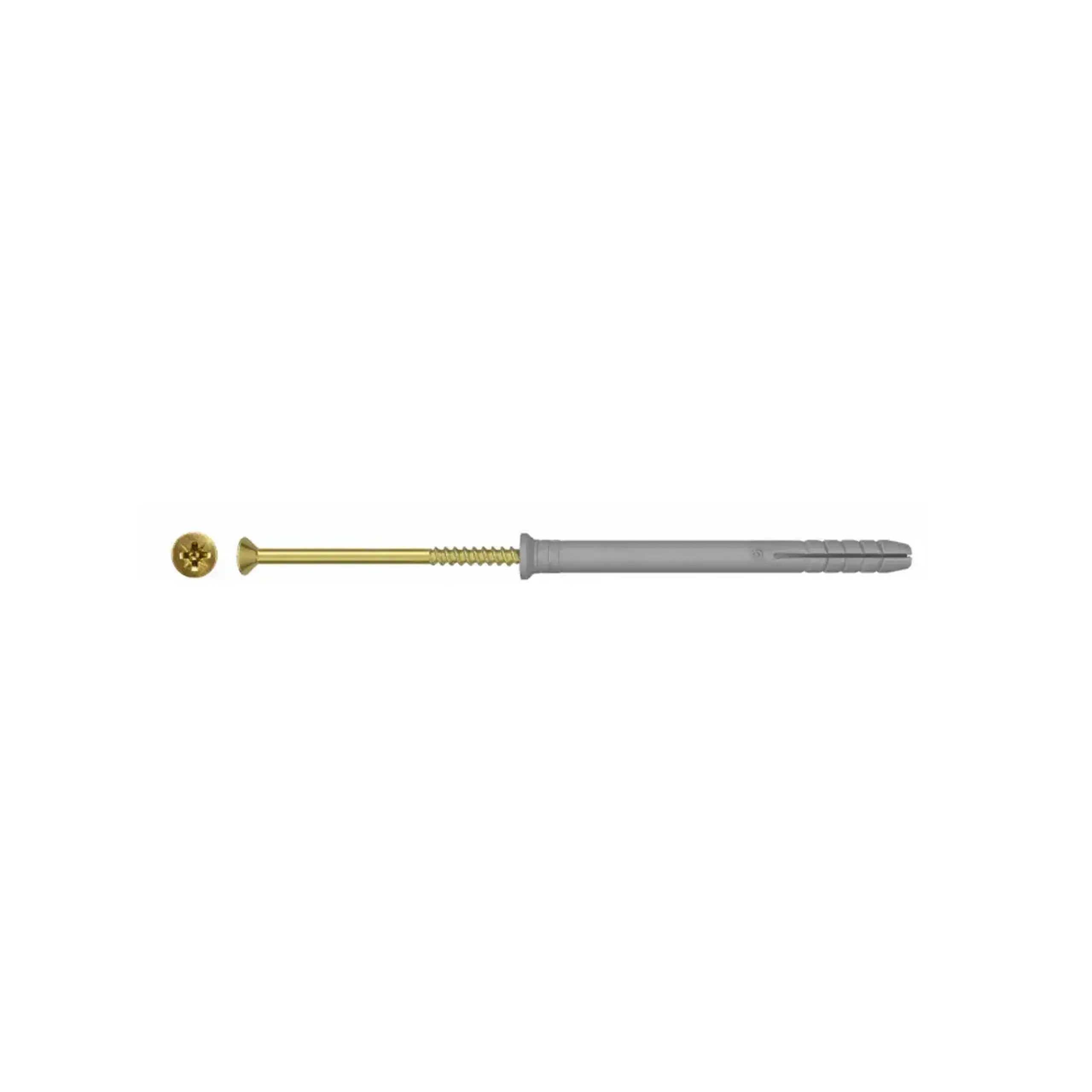 Diblu cui cu cap înecat 10 * 140 mm 2 buc. Crisor - 4 buc. 160 mm