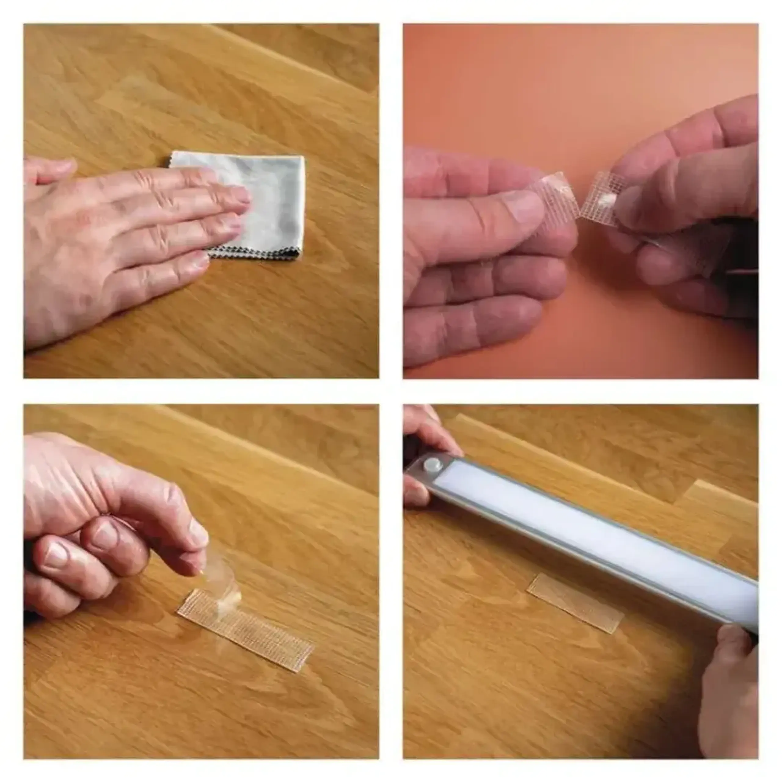 Bandă dublă adezivă NANOGRID 19 mm x 3 m Transparent EMOS
