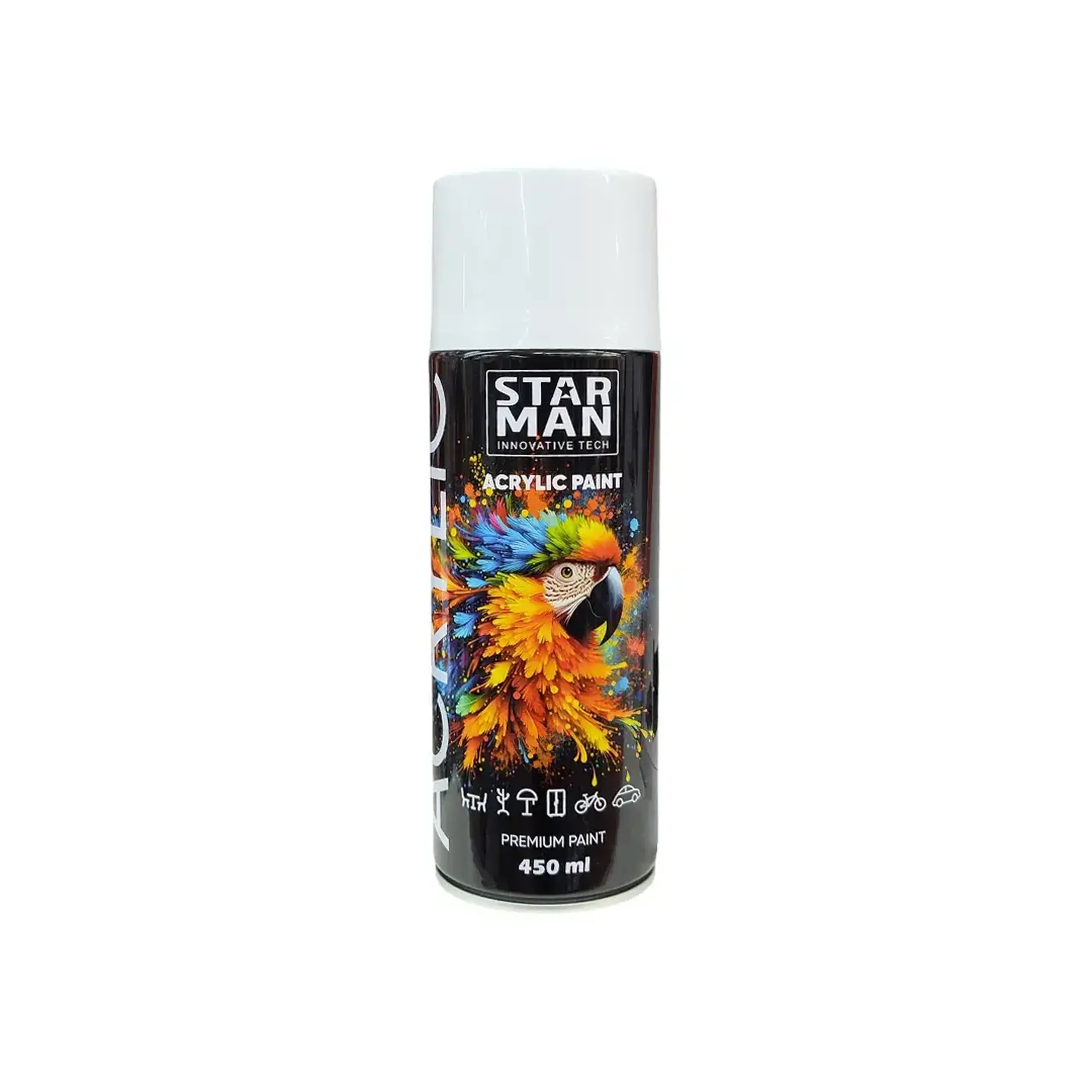 Vopsea spray acrilică Verde închis 450 ml Star Man
