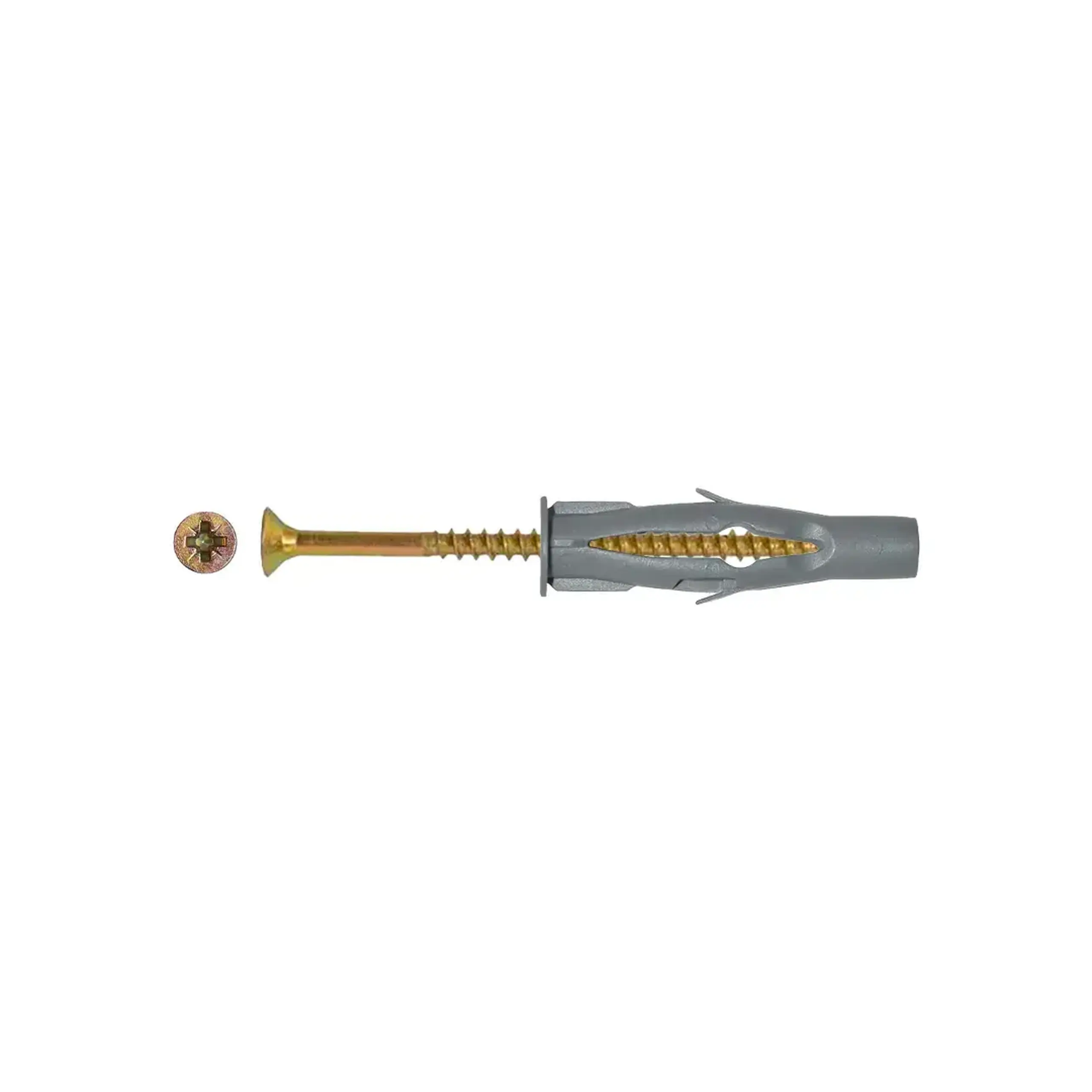 Diblu fluture cu șurub 8/5 * 50/60 mm 6 buc. Crisor - Lungime 60/80 mm