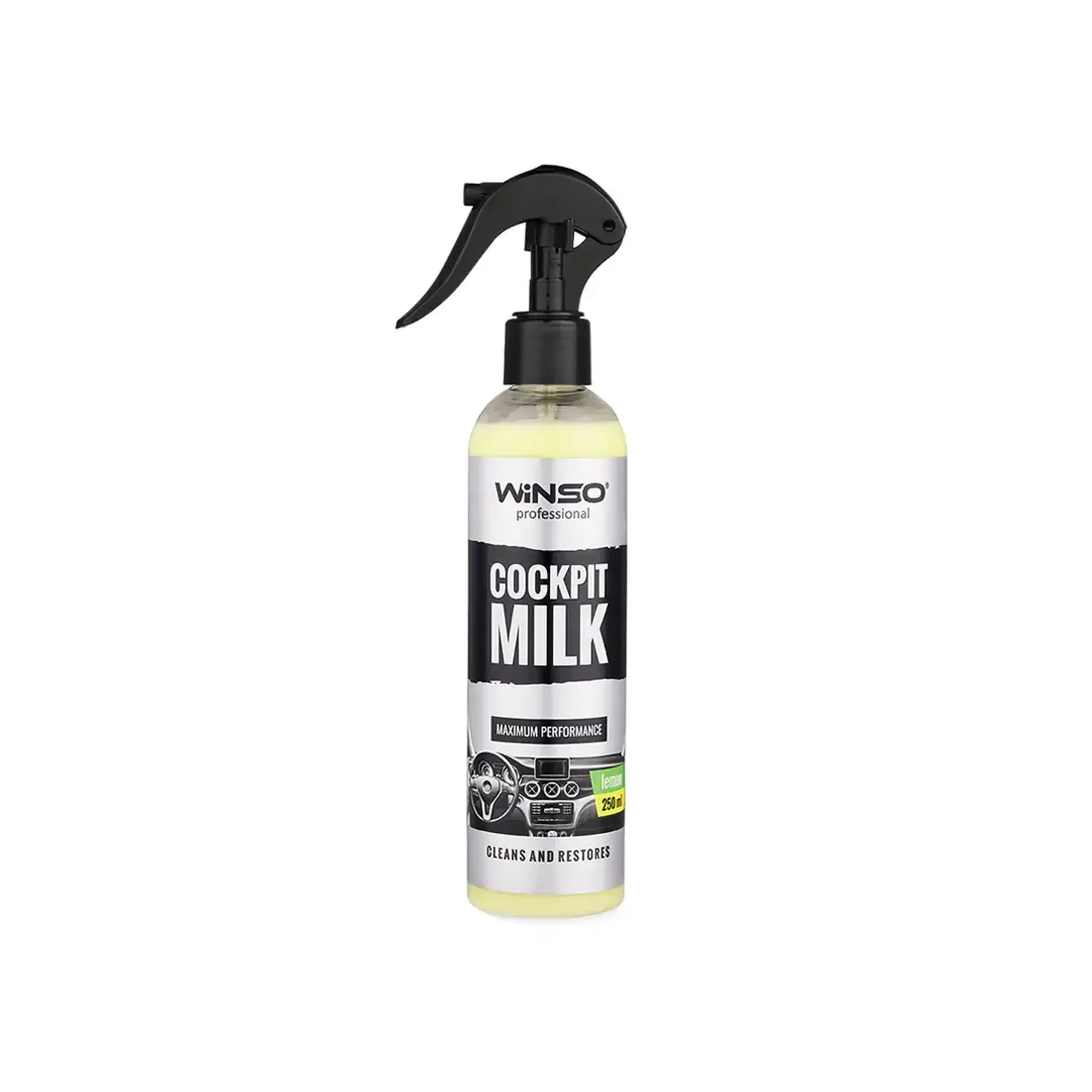 Soluție pentru lustruire plastic LEMON 250 ml WINSO