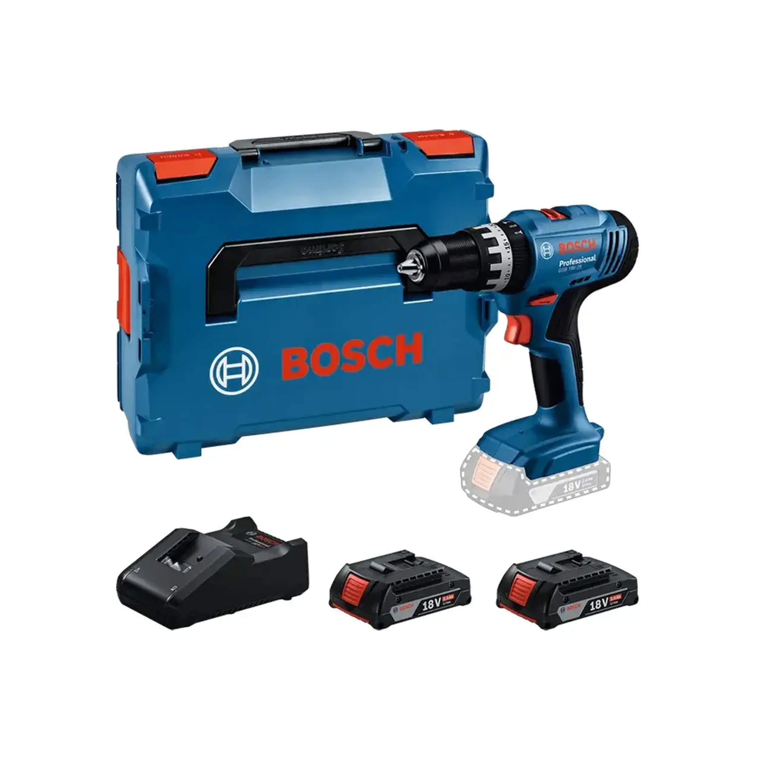 Mașină de găurit pe acumulator GSB 18V-25 60 Nm 18 V Bosch