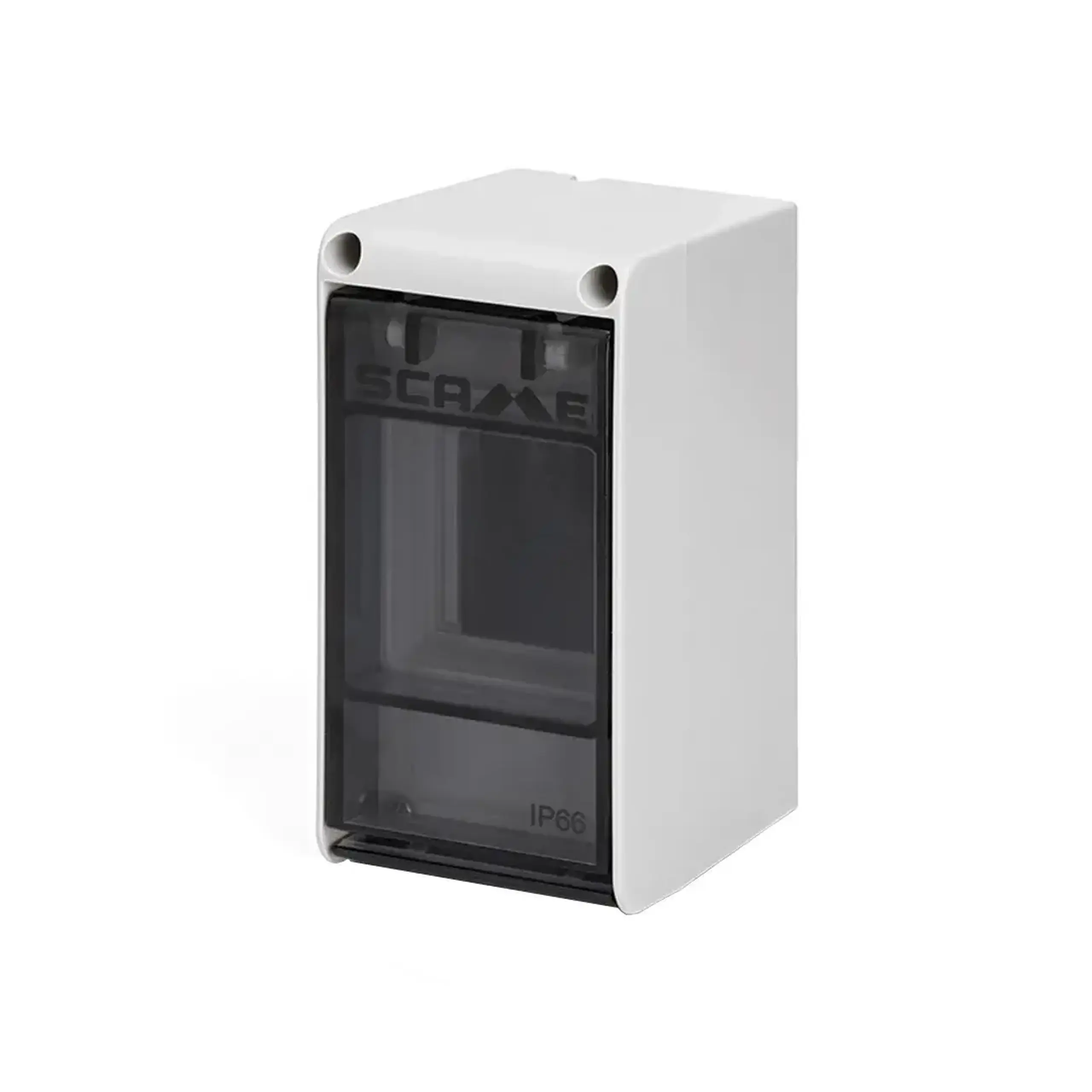 Cutie pentru automate 2 module IKONA IP66 Scame - Dimensiuni (L x W x H x Ø) 100 x 71 x 140 mm