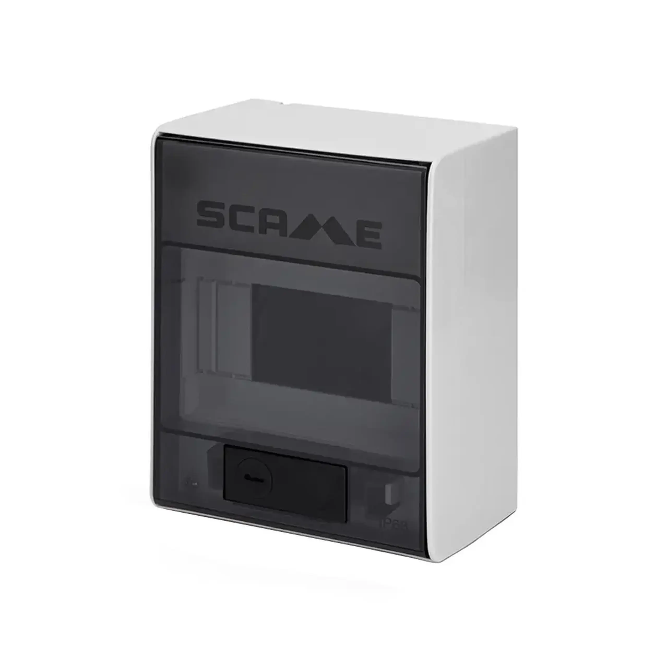 Cutie pentru automate 2 module IKONA IP66 Scame - Dimensiuni (L x W x H x Ø) 140 x 100 x 180 mm