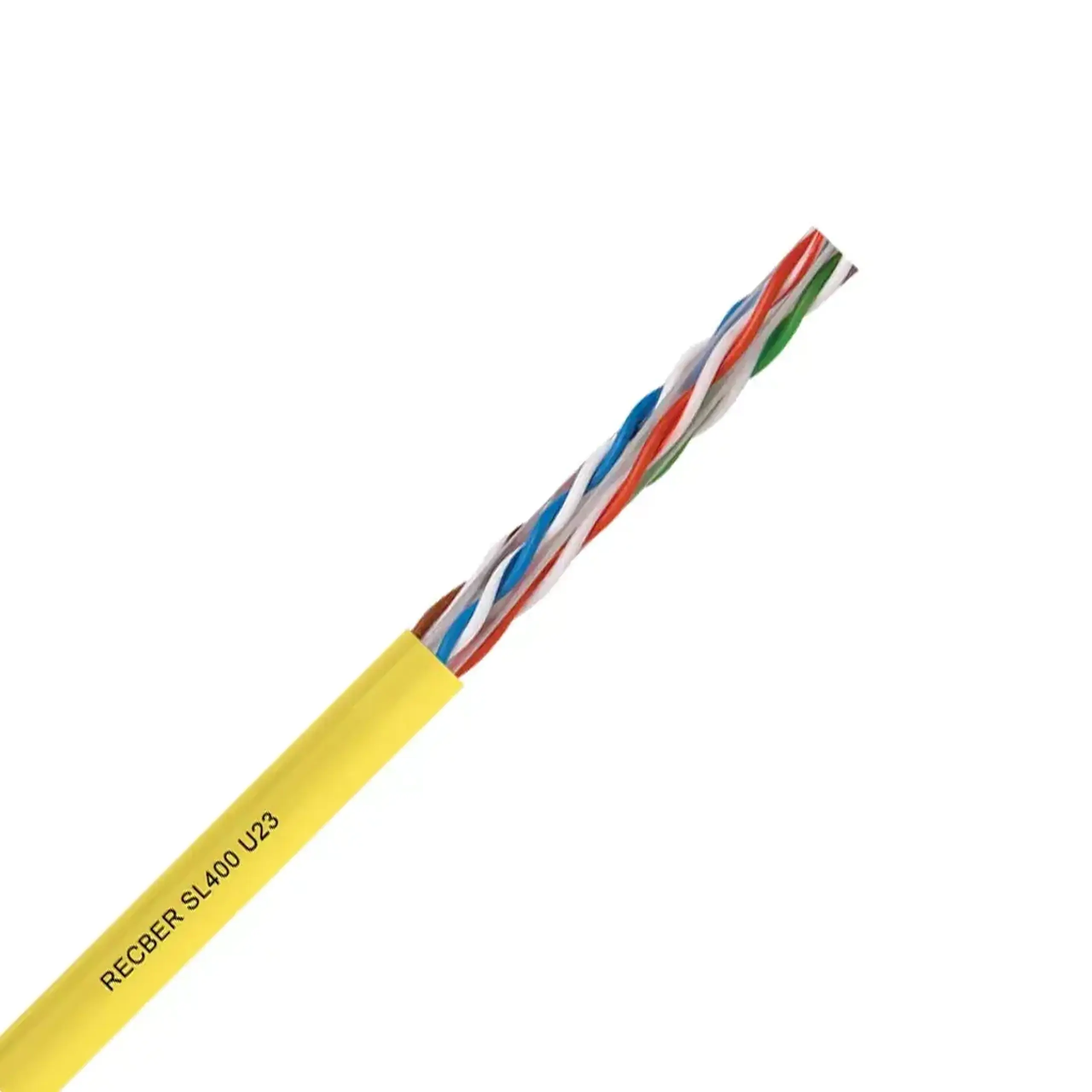 Cablu SL400 U/UTP 4 x 2 * 0.5 mm² Galben