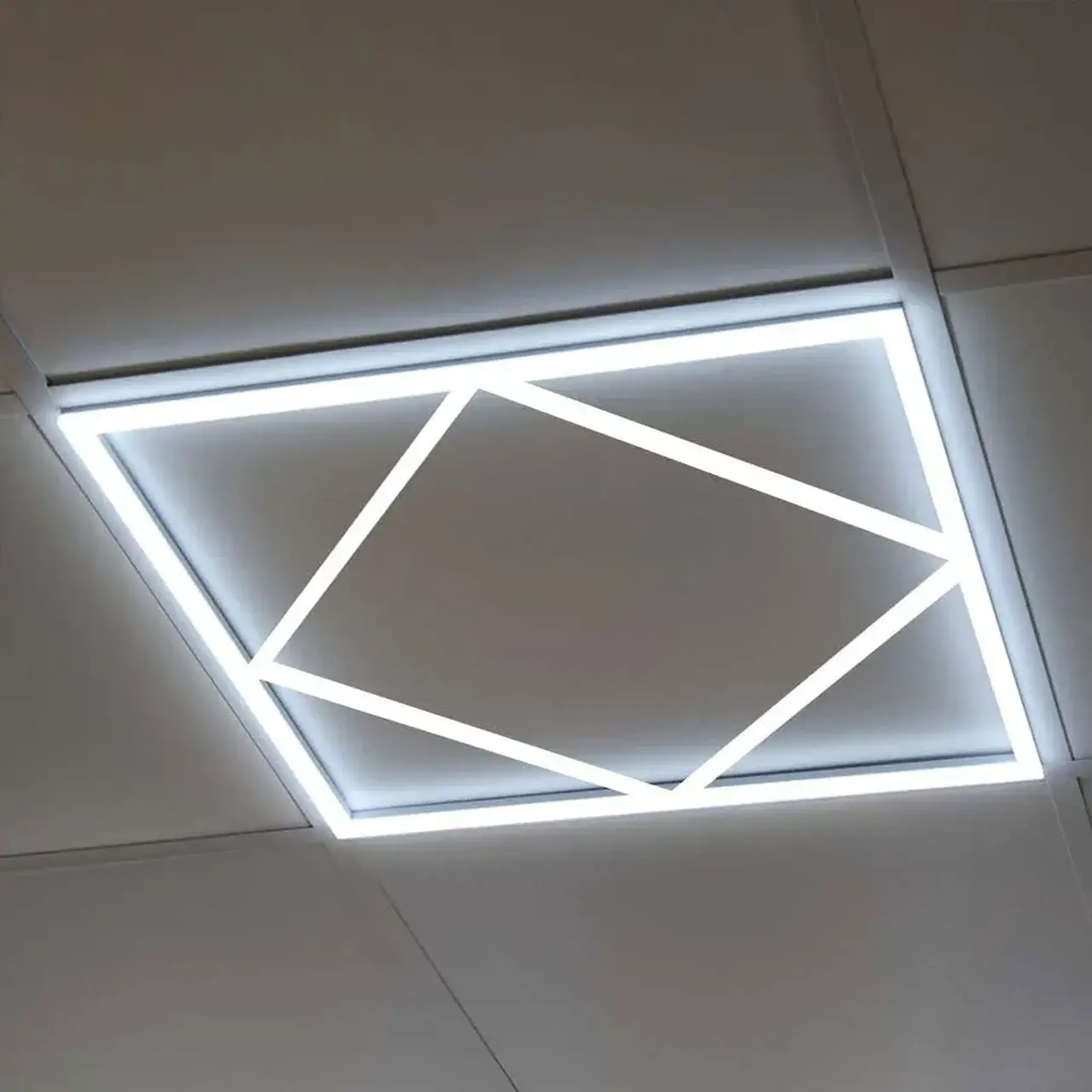 Panou LED DIAMOND 48 + 24 W LED 6500 K 7200 lm 220 - 240 V Milanlux