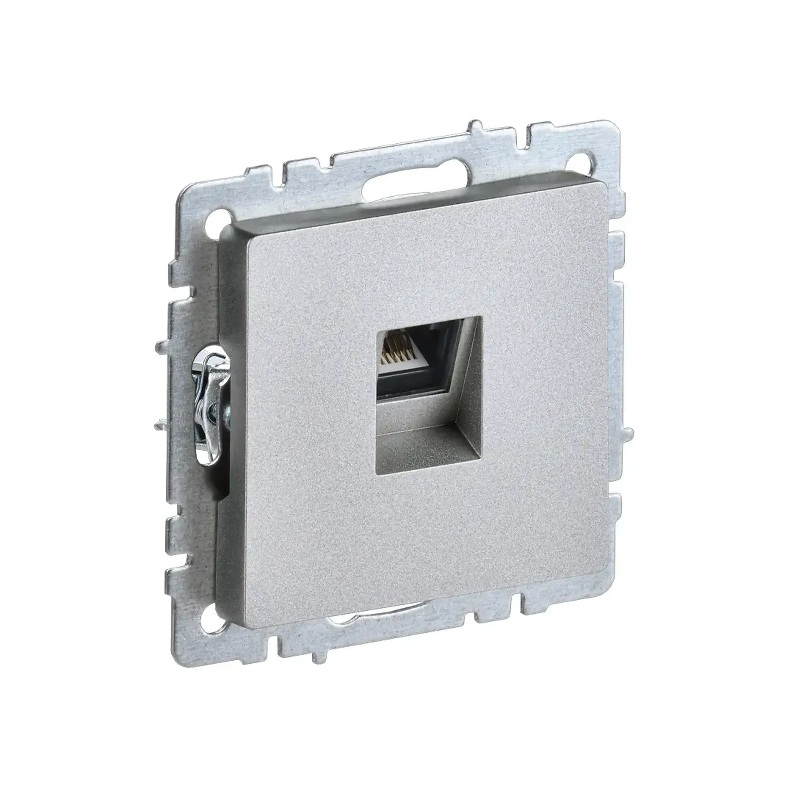 Priză de date BRITE Aluminiu IEK - Tip RJ45 CAT5E