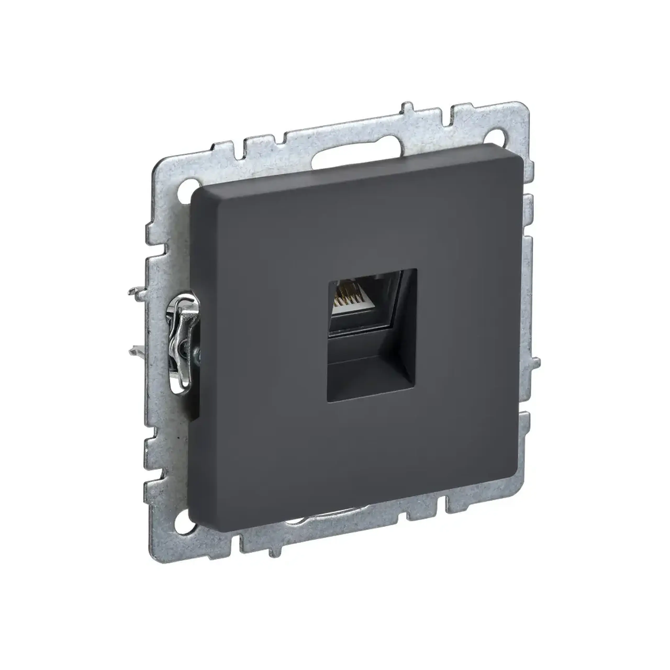 Priză de date BRITE Grafit IEK - Tip RJ45 CAT5E