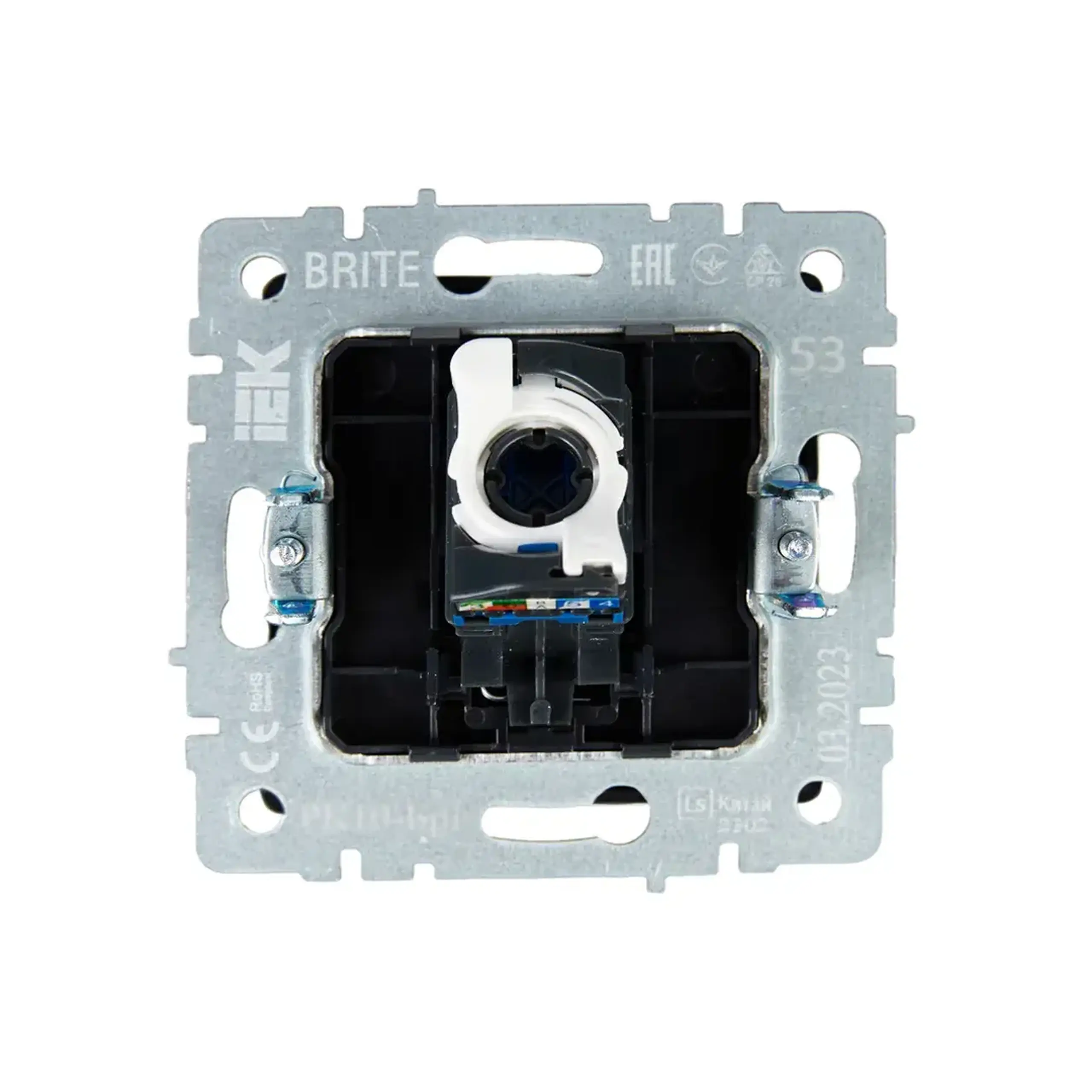Priză de date BRITE Grafit IEK - Tip RJ45 CAT5E