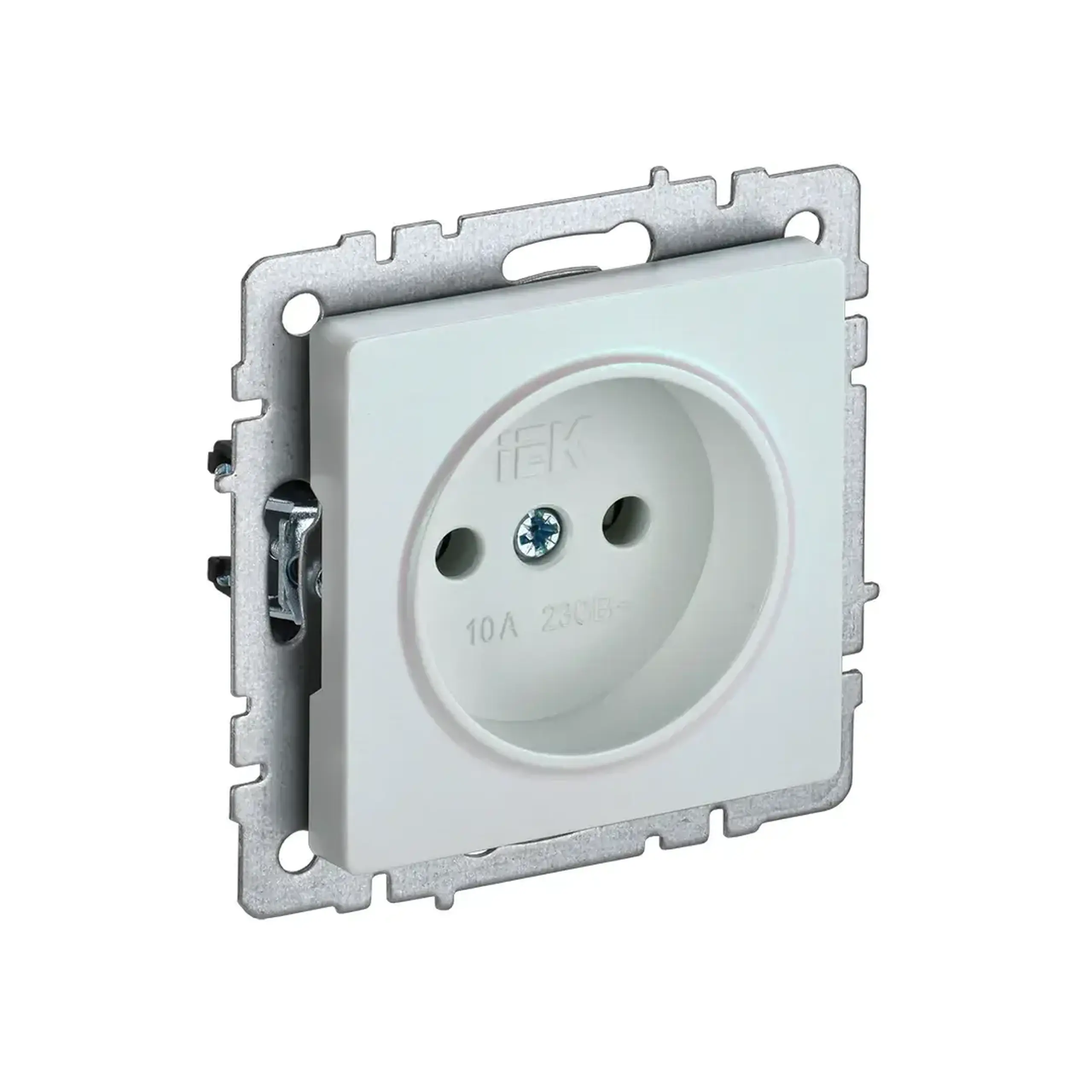 Priză BRITE 10 A 220 - 240 V Perlă IEK