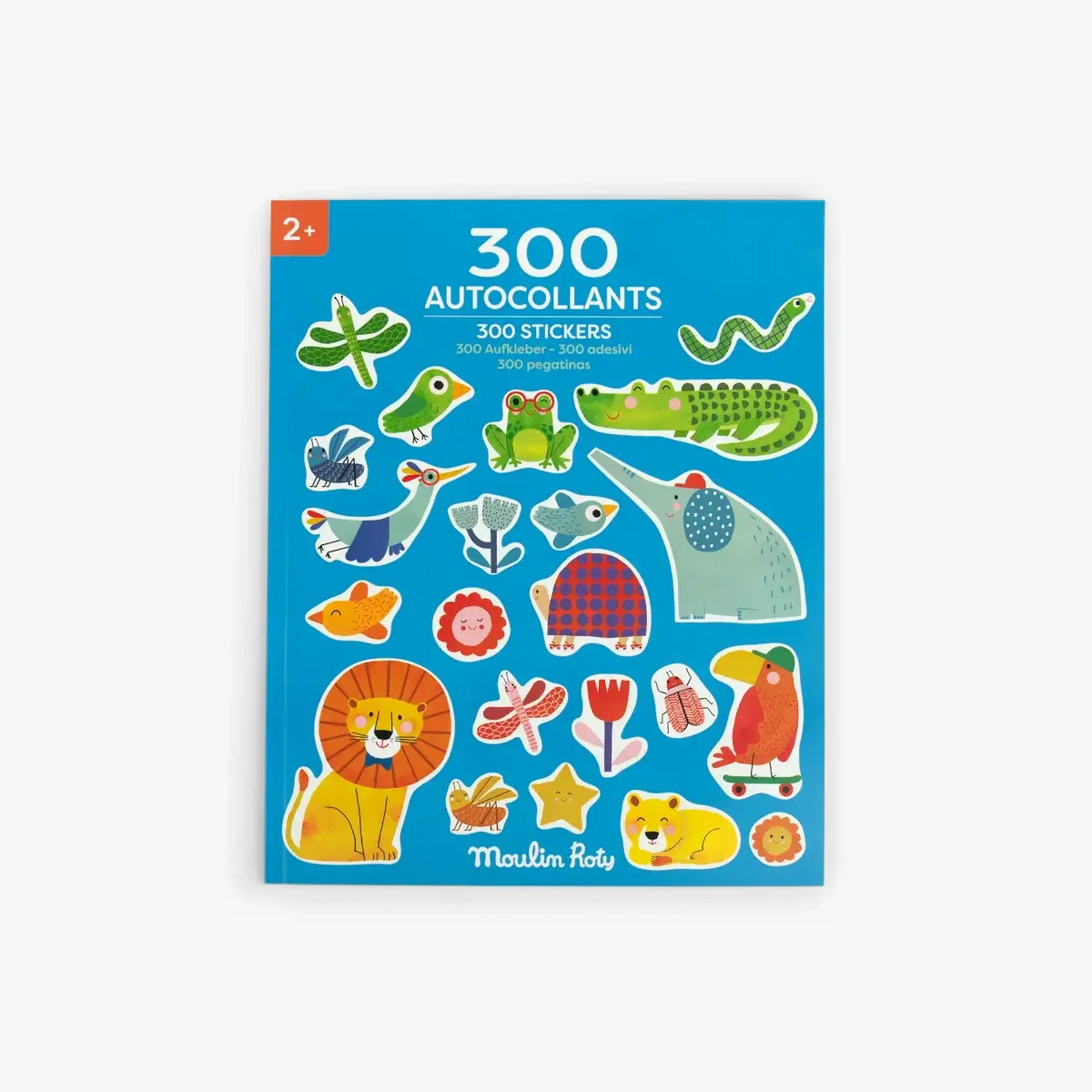 Caiet cu 300 de stickere Les Toupitis — Moulin Roty