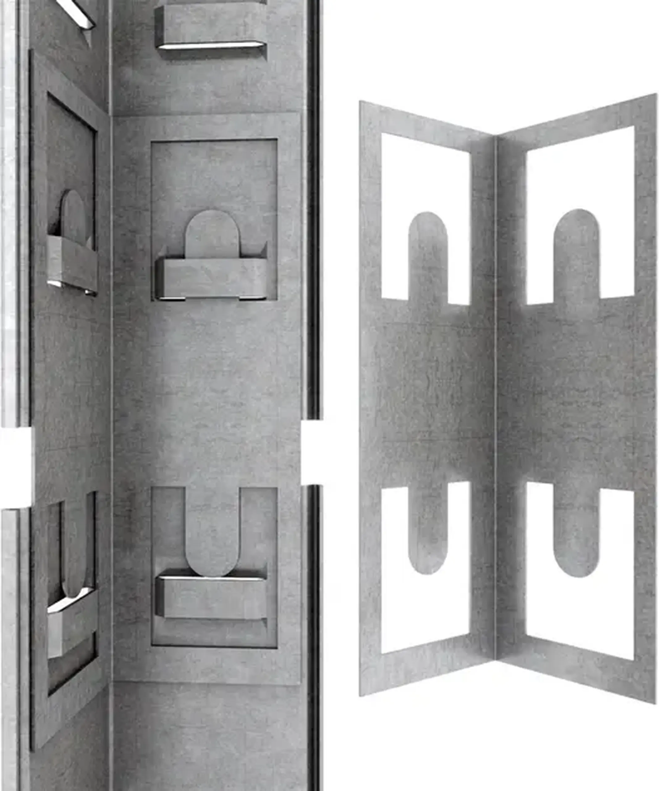 Raft metalic de depozitare Nex Budget 1800x900x400x705 mm, 5 rafturi MDF, colț, galvanizat