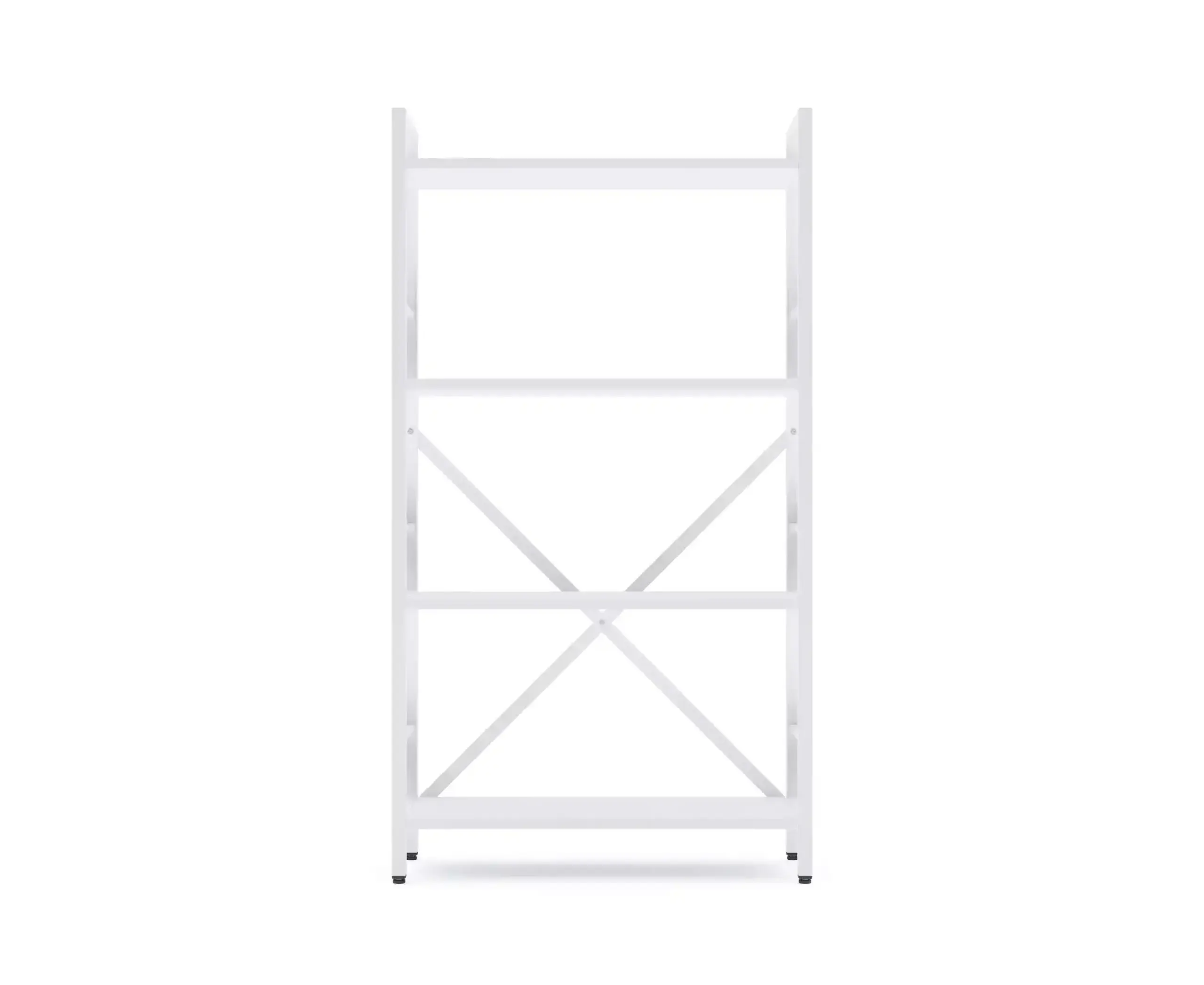 Raft metalic Nex Loft 1100x600x240 mm, 4 rafturi, PAL, White/ White snow