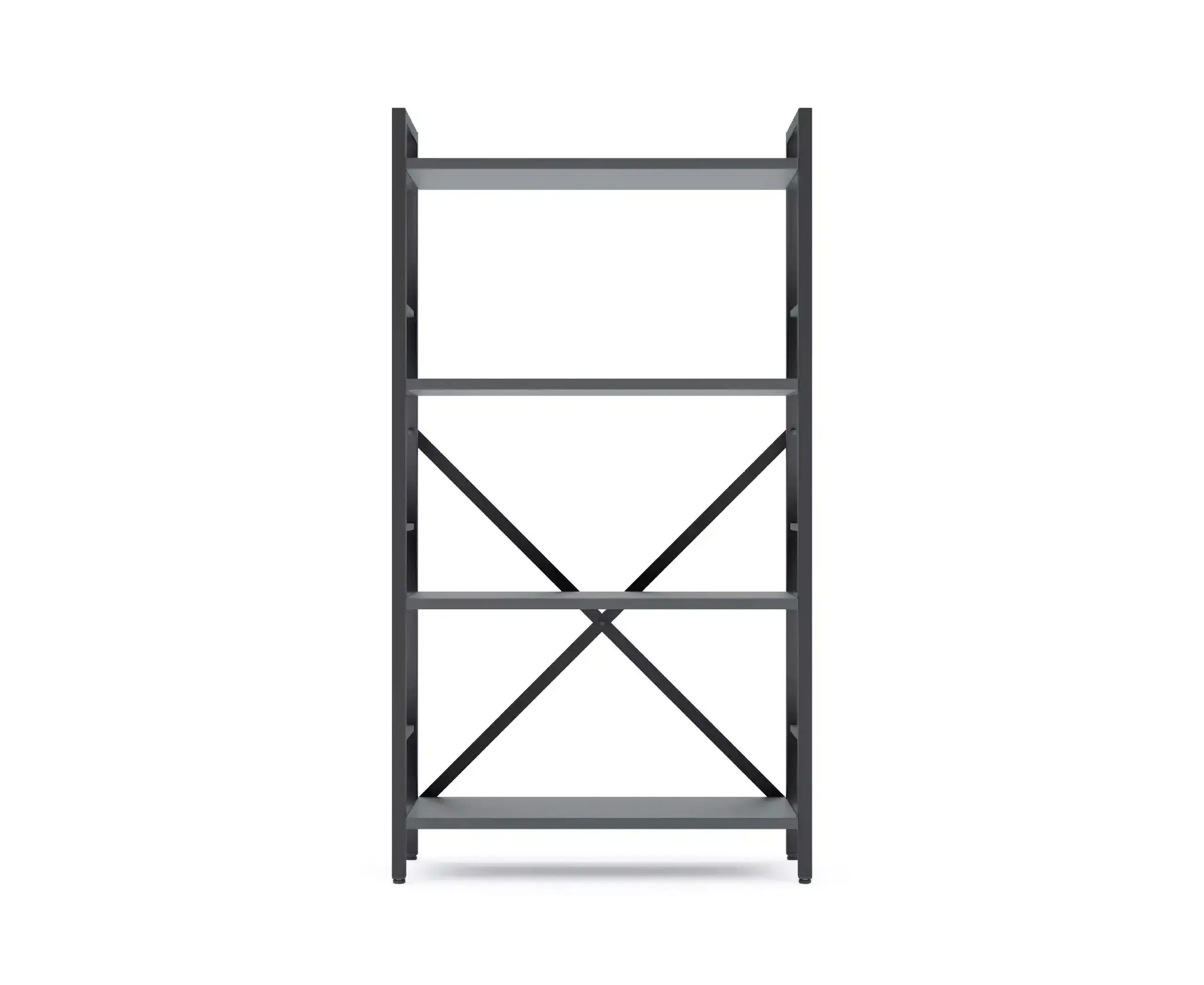 Raft metalic Nex Loft 1100x600x240 mm, 4 rafturi, PAL, Anthracite/ Anthracite