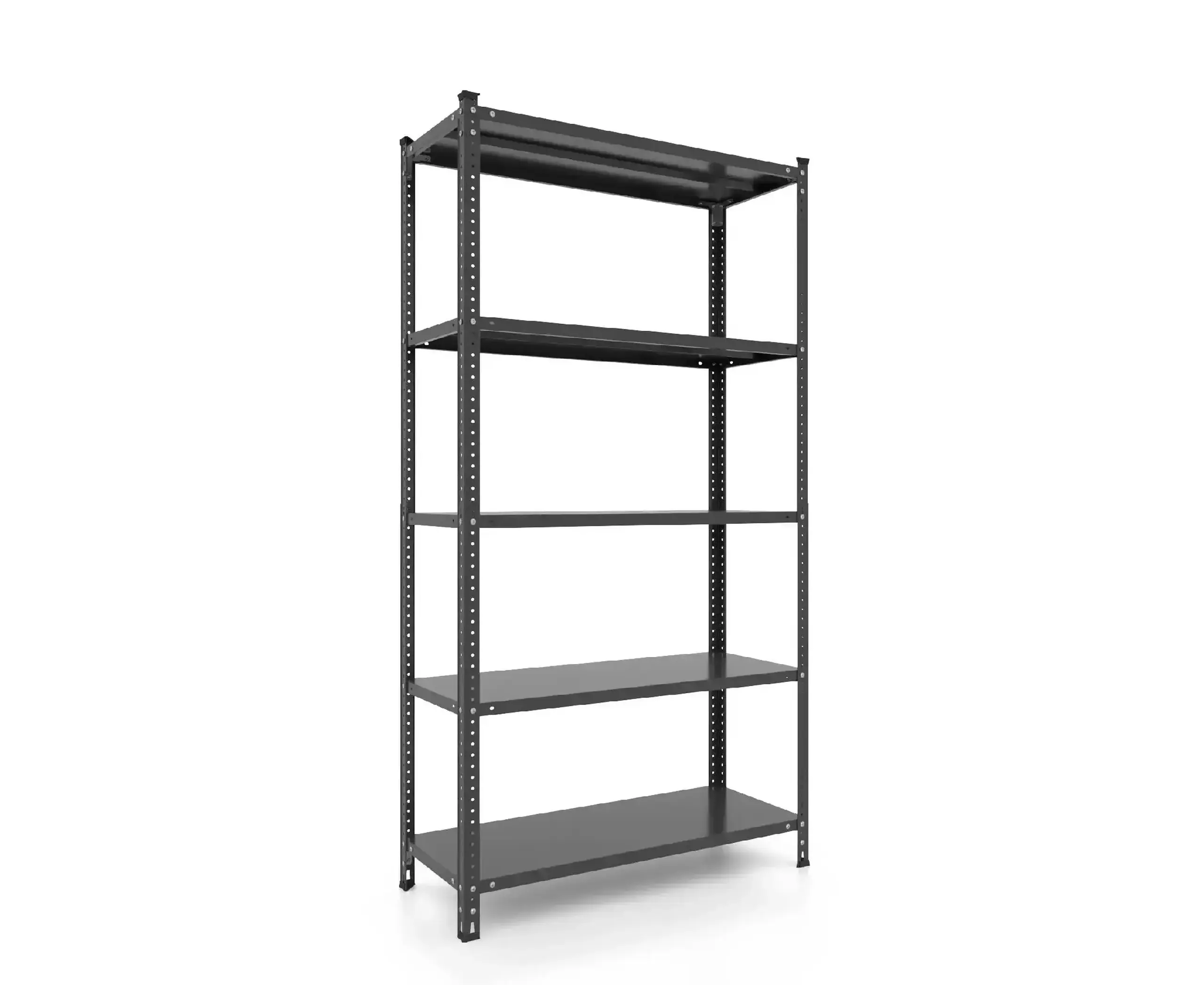 Raft metalic de depozitare cu suruburi Nex Cronos 1800x1000x400 mm, 5 rafturi metal, antracit