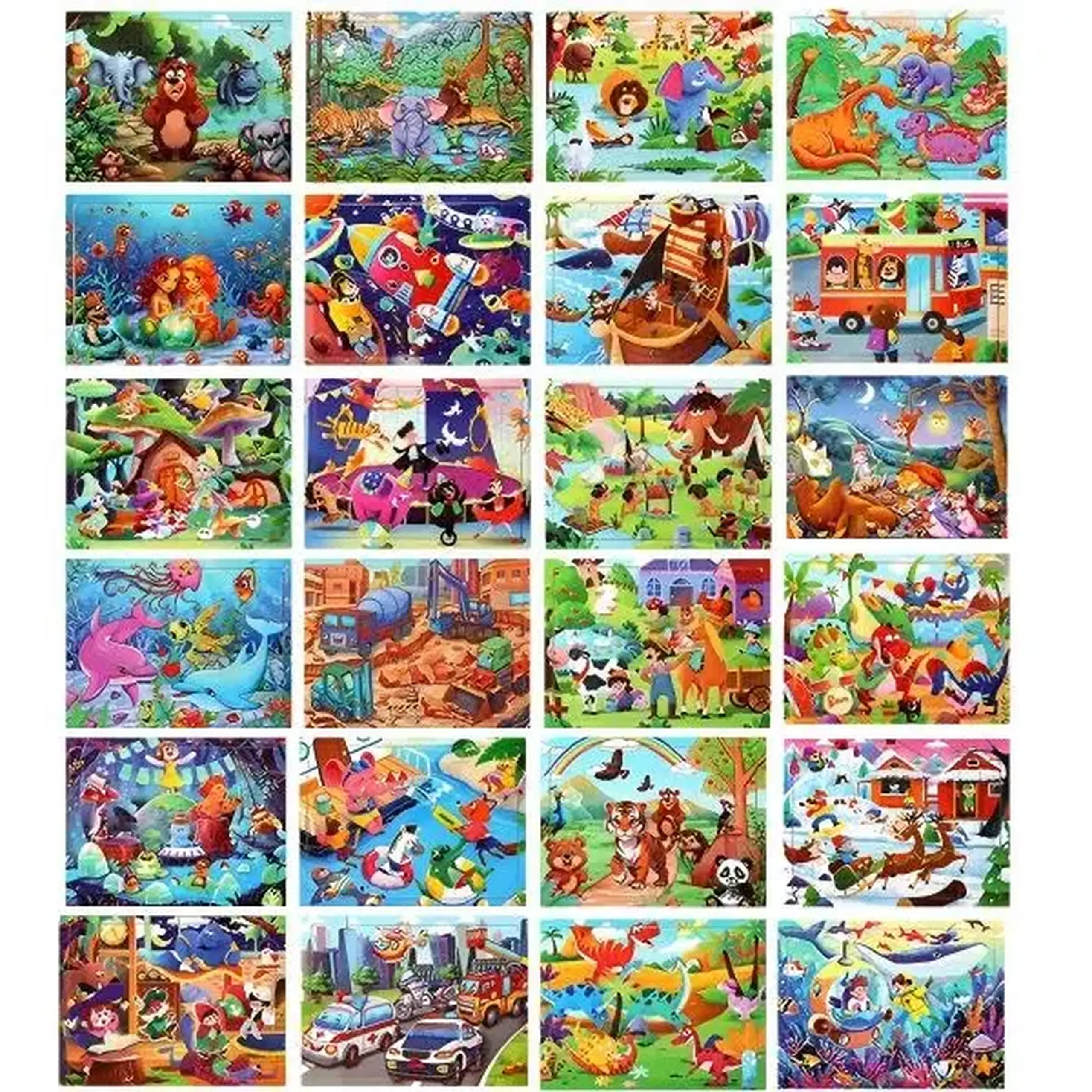Puzzle din lemn