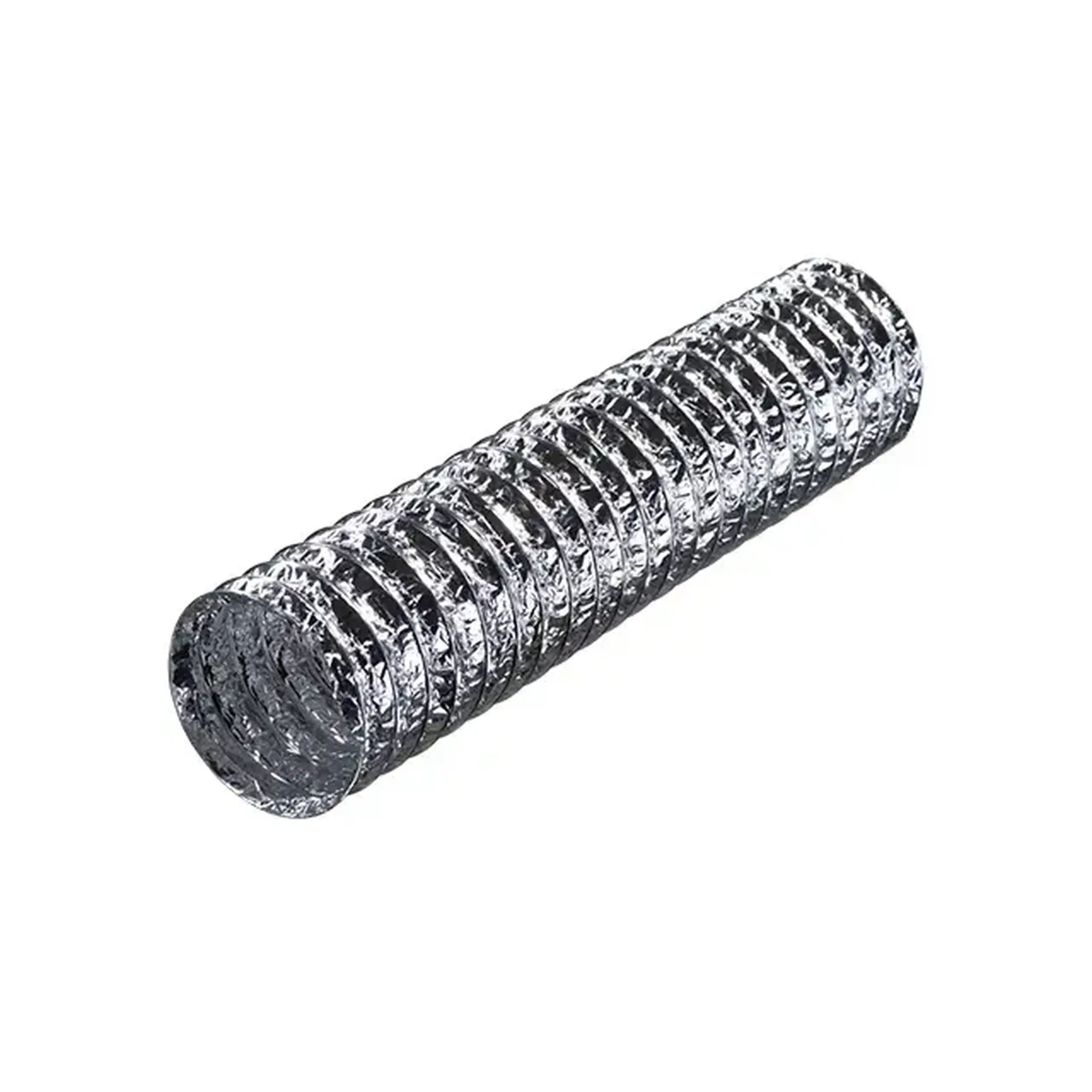 Aeroduct aluminiu flexibil Vents ALIUVENT 1000 x 80 mm - 7600 x 100 mm (L x W x H x Ø) Aluminiu