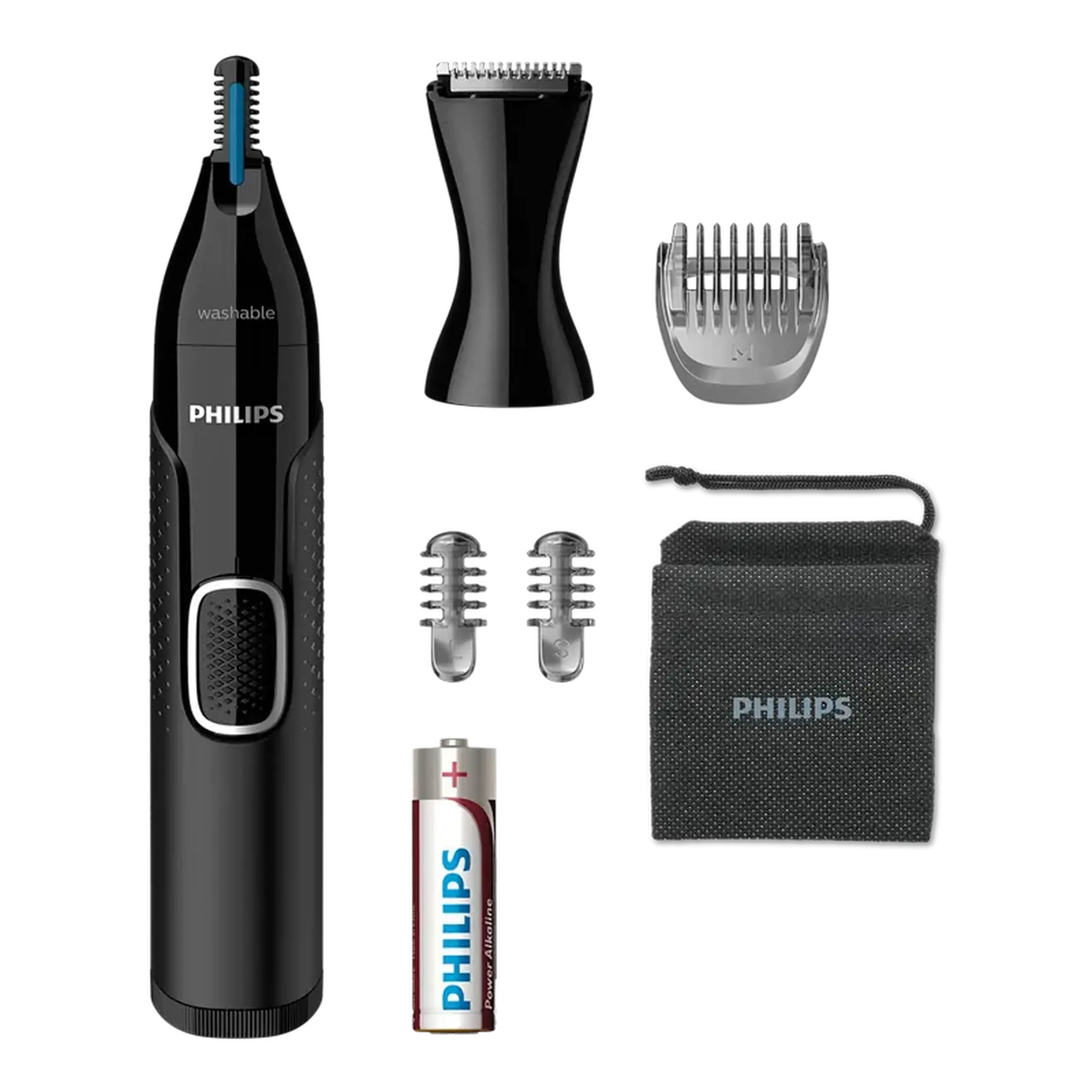 Trimmer pentru bărbați Philips NT5650/16, Negru