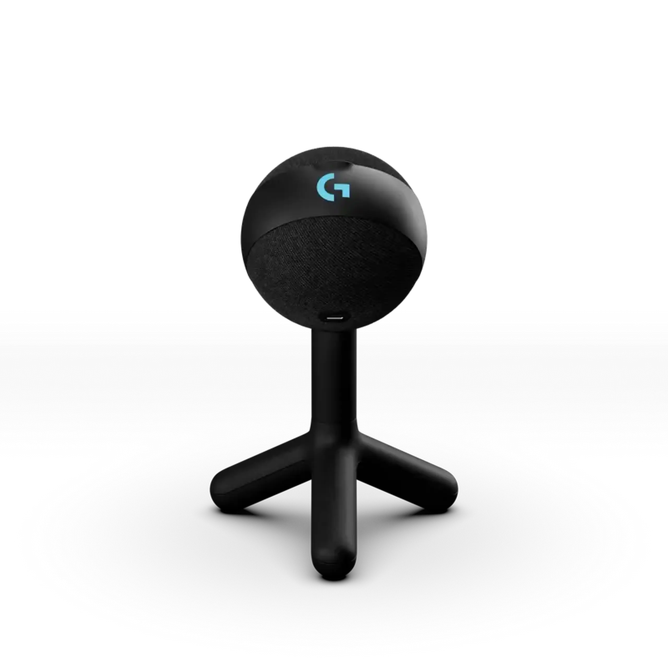Microfon Gaming Logitech Yeti Orb RGB, USB, Negru