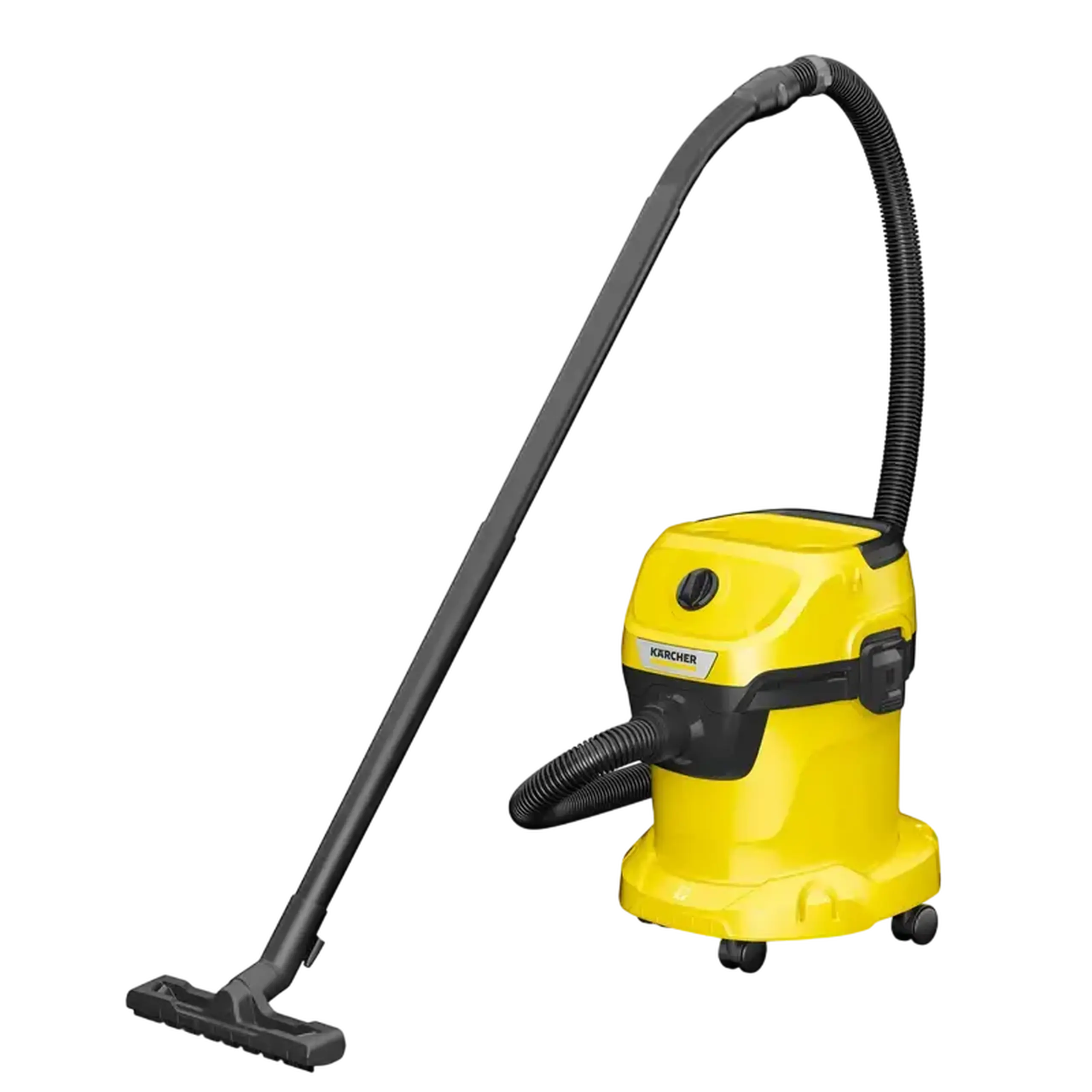 Aspirator Karcher WD 3 V-15/6/20 + Duza auto WD, Galben