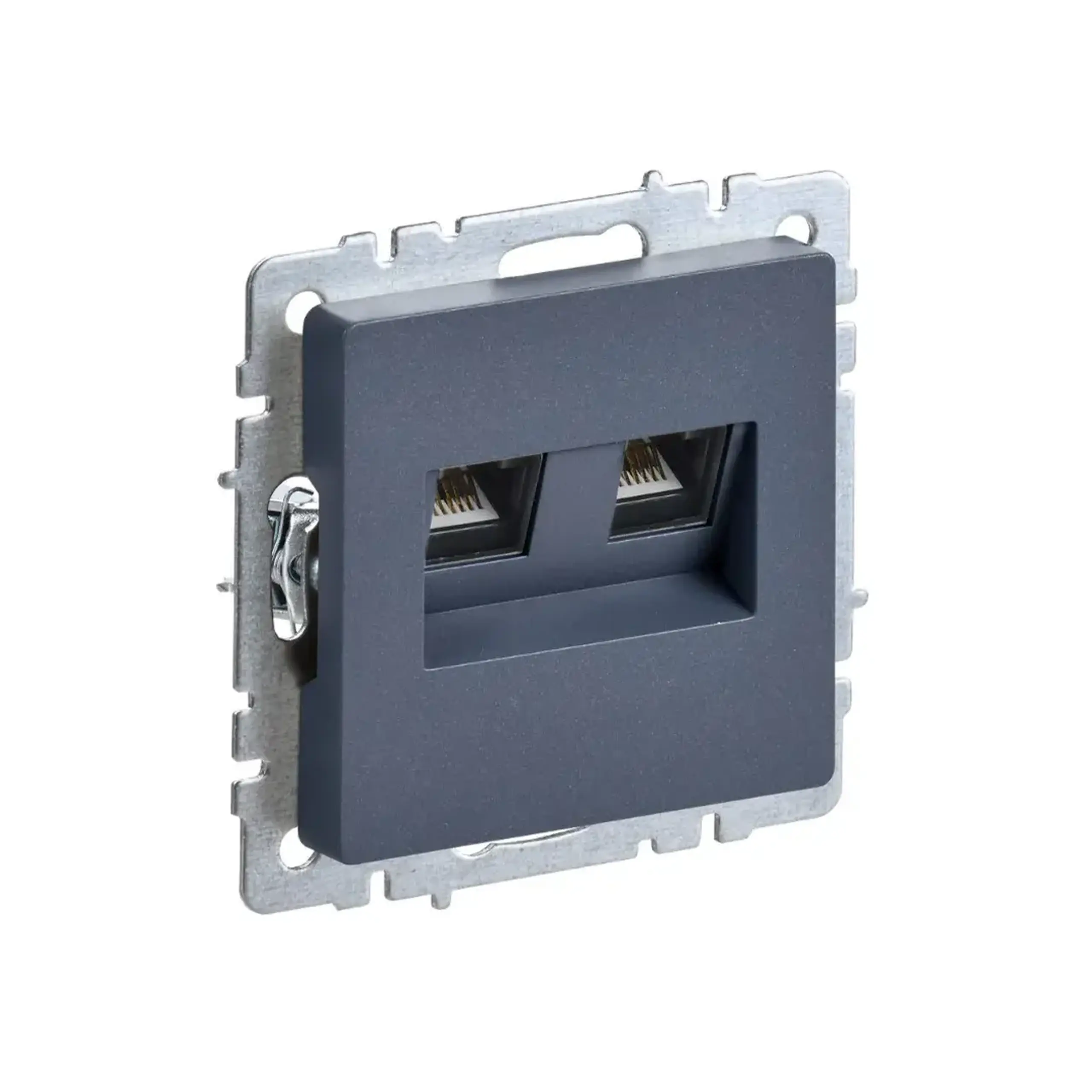 Priză de date BRITE Marengo IEK - Tip RJ11 + RJ45 Cat5E