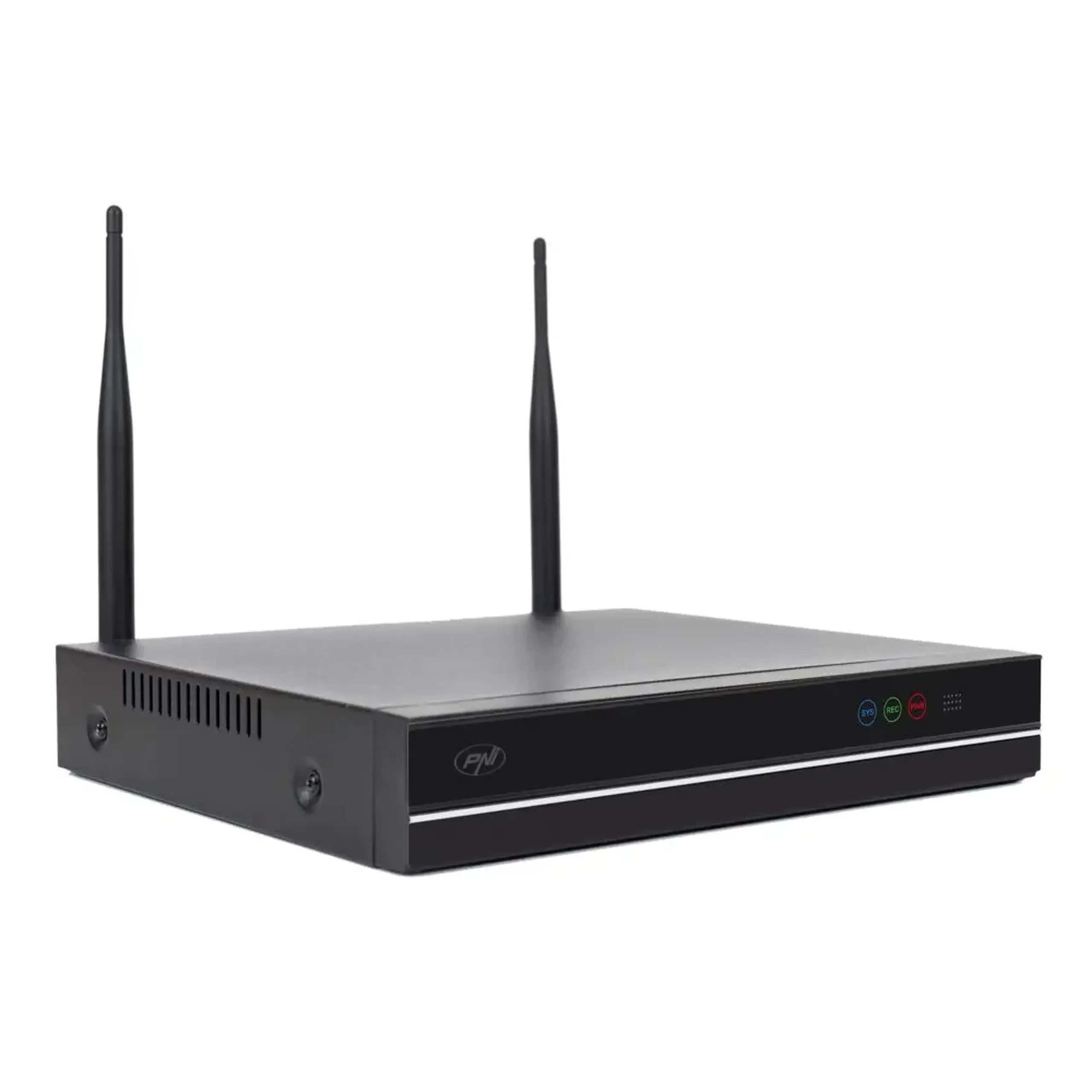 Sistem de supraveghere video PNI-WF660, WiFi660 NVR 8 canale si 4 camere wireless 3MP, P2P, IP66