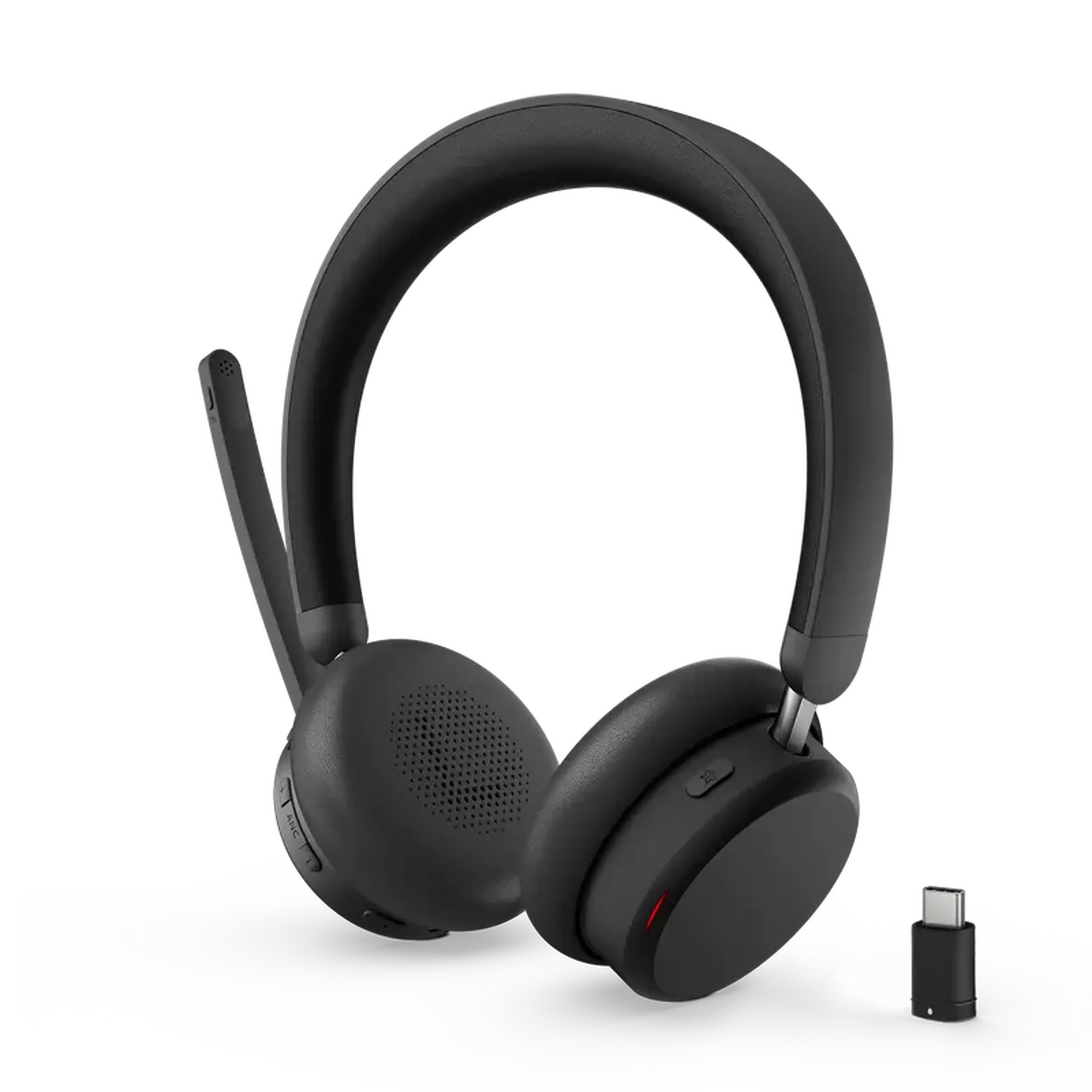 Căști de Calculator Lenovo 6550 USB-C, Fără fir, Negru