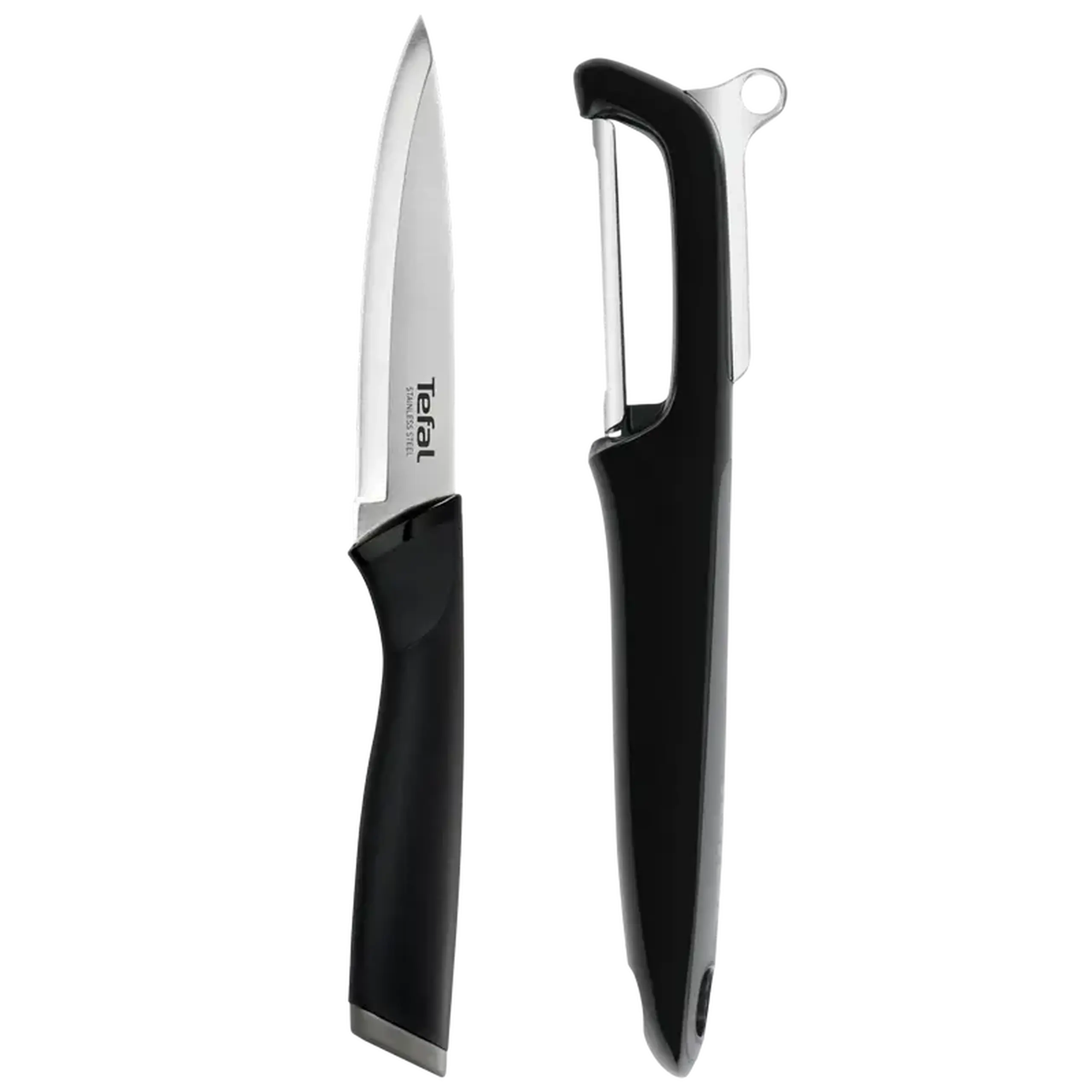 Set de Cuțite Tefal K2219255, Negru / Inox